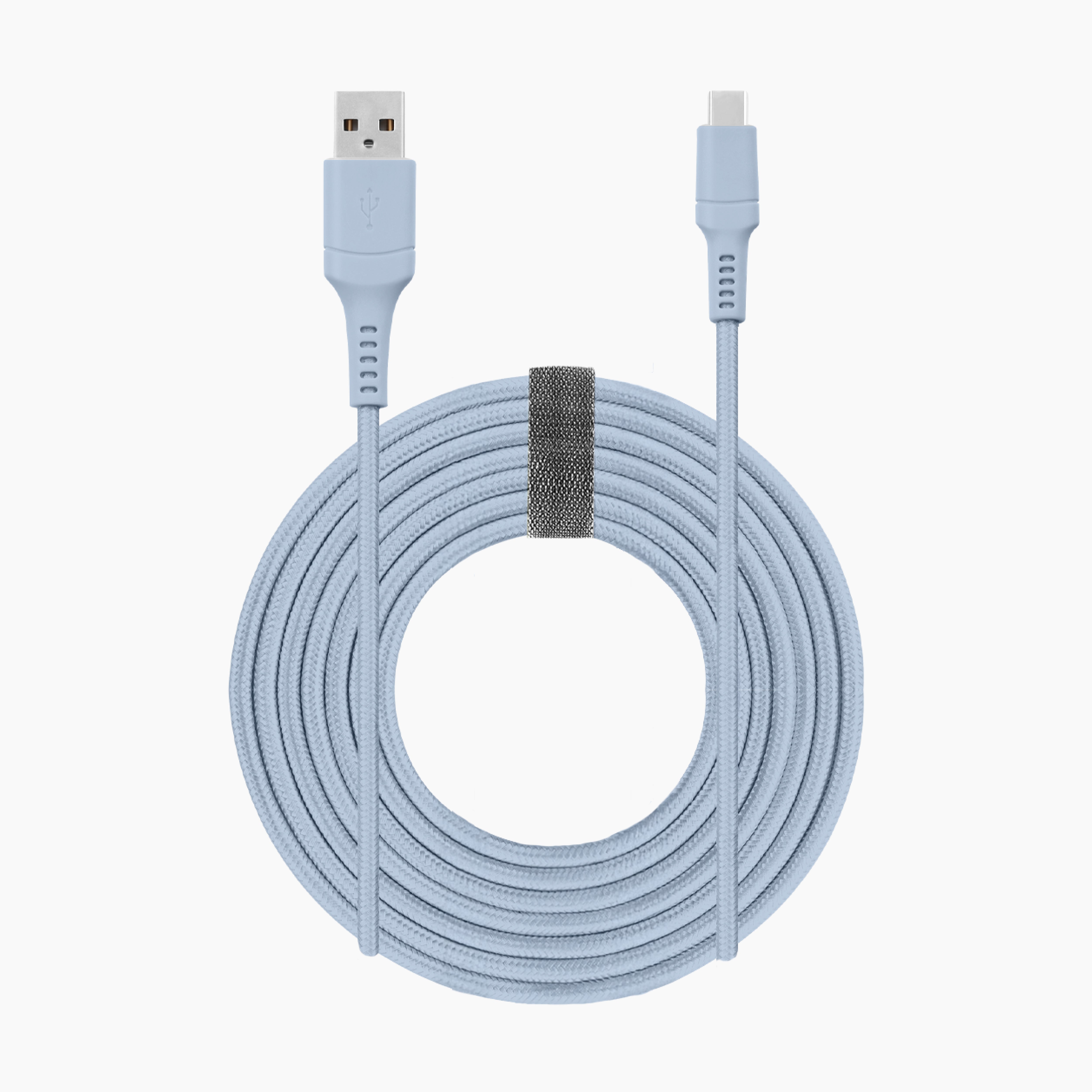 10ft Braided USB-A to USB-C Cable Cable