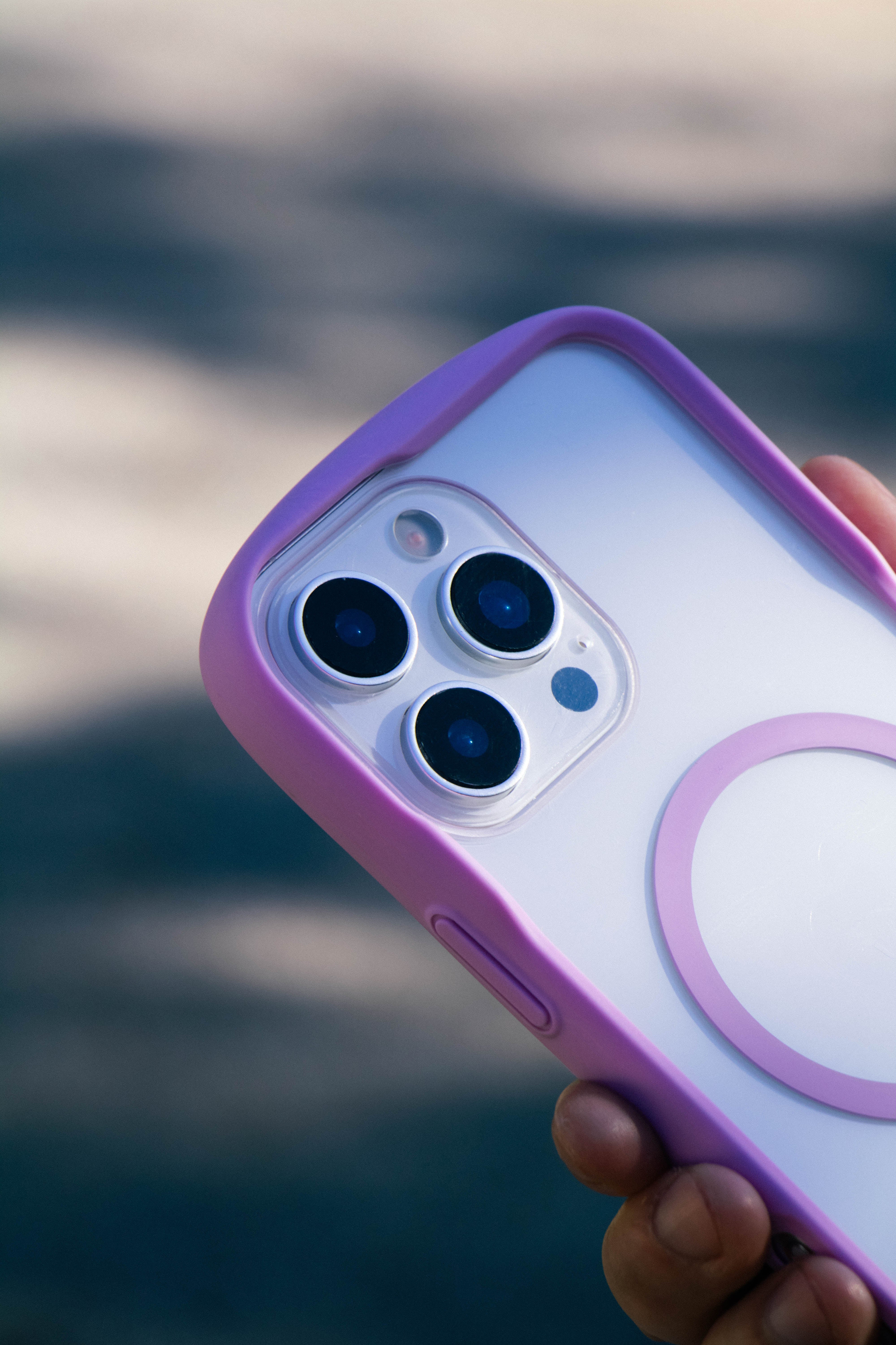 Bumper Frame MagSafe Compatible Phone Case for iPhone 16 Pro Max