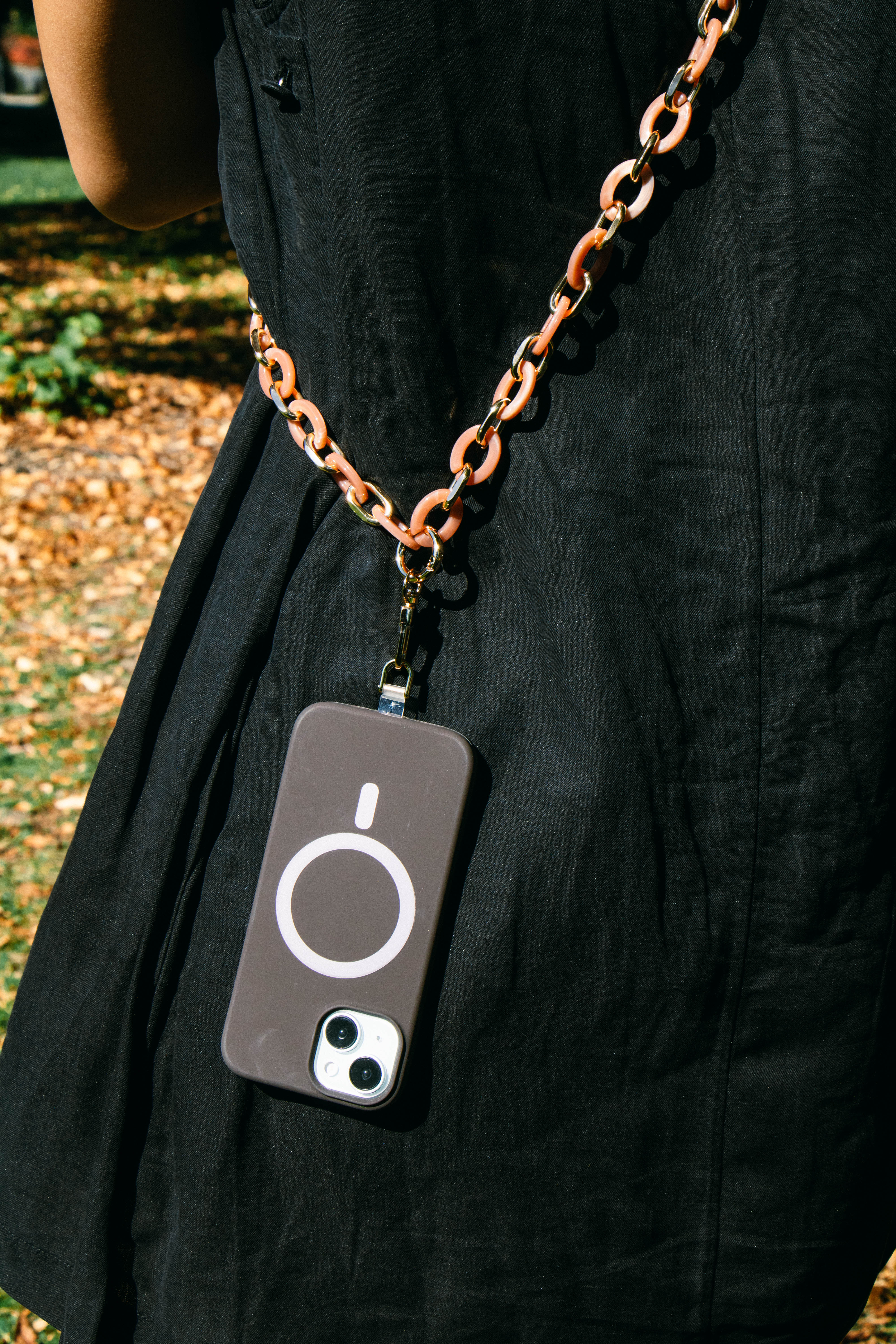 Acrylic Chain Crossbody Phone Strap