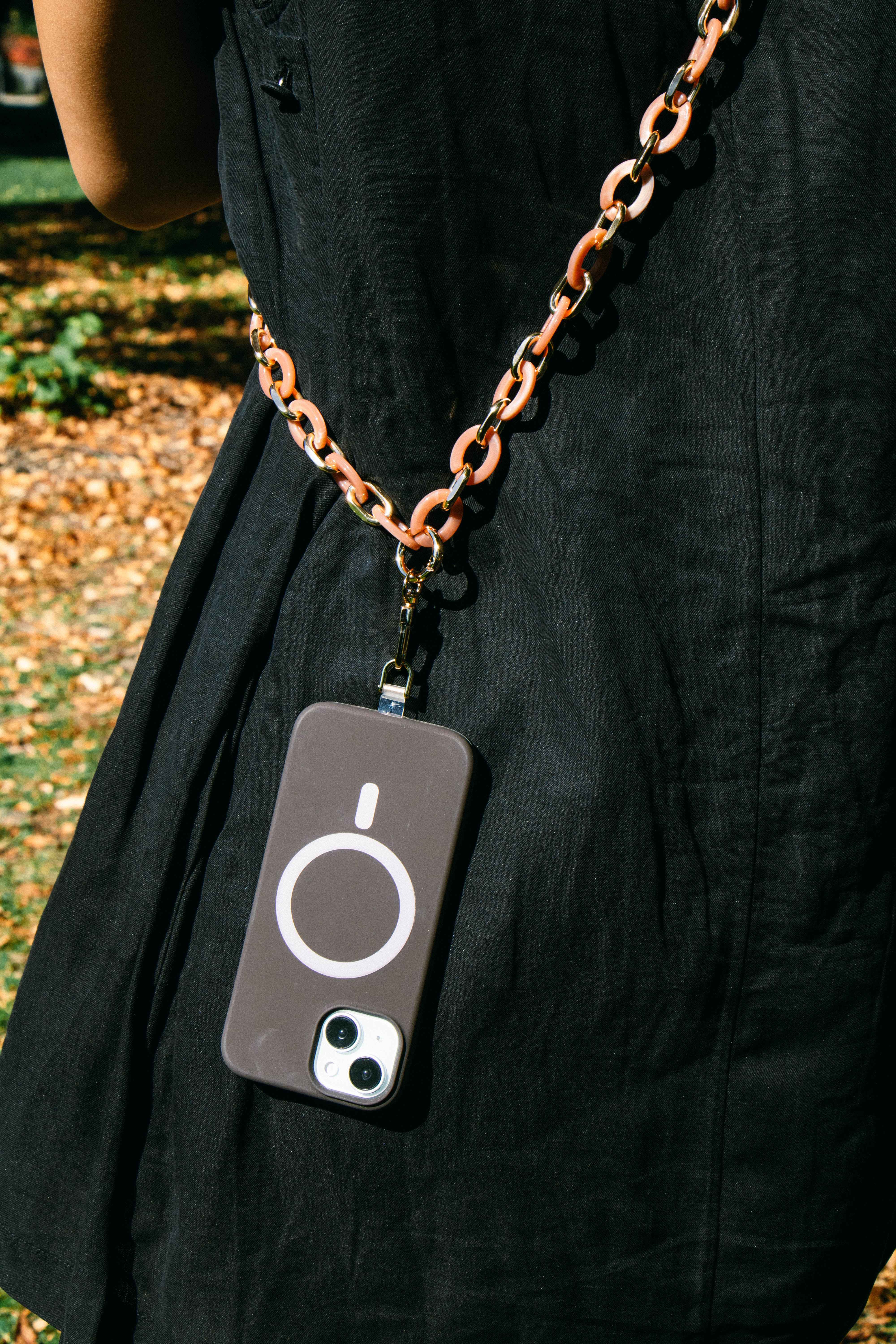 Acrylic Chain Crossbody Phone Strap