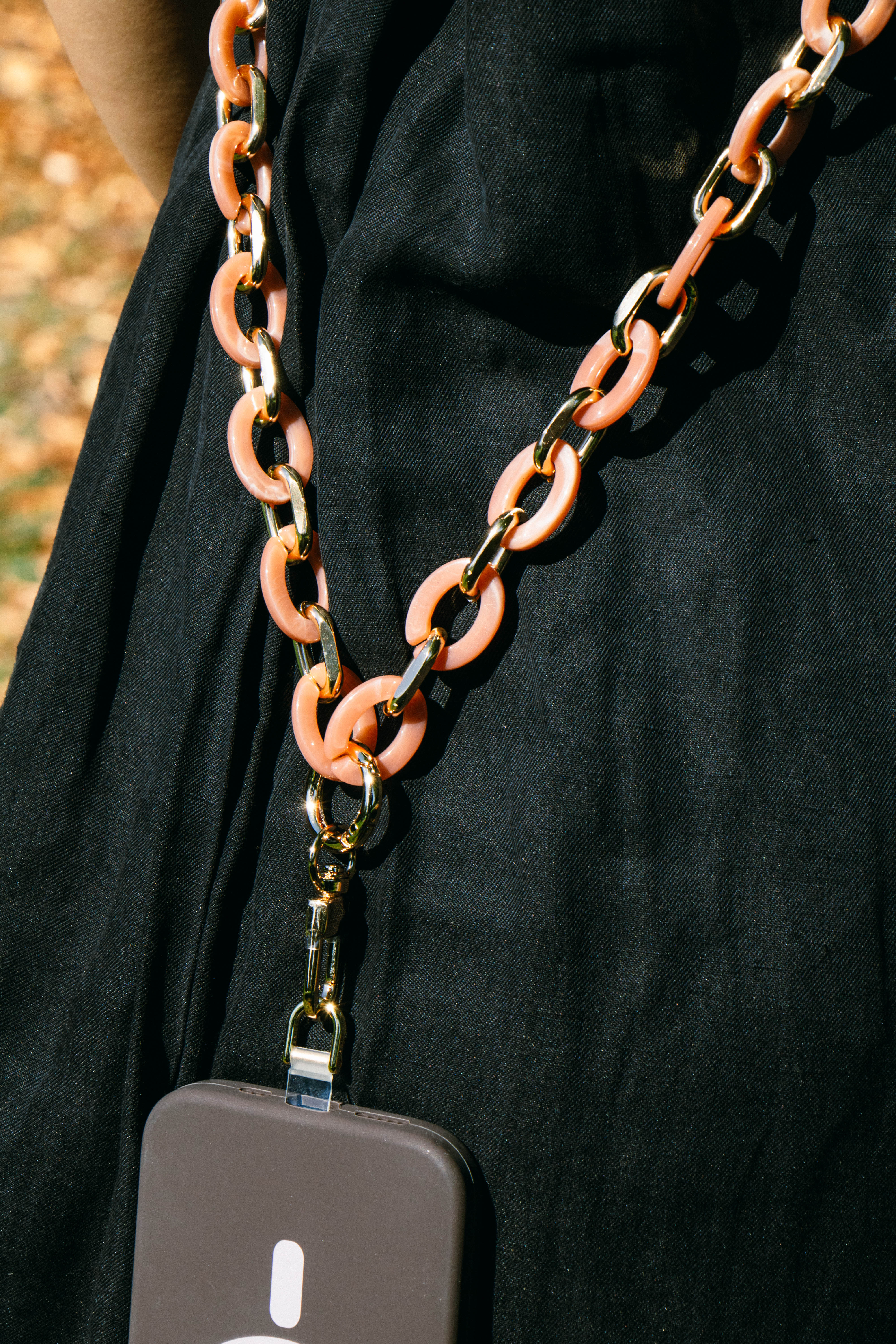 Acrylic Chain Crossbody Phone Strap