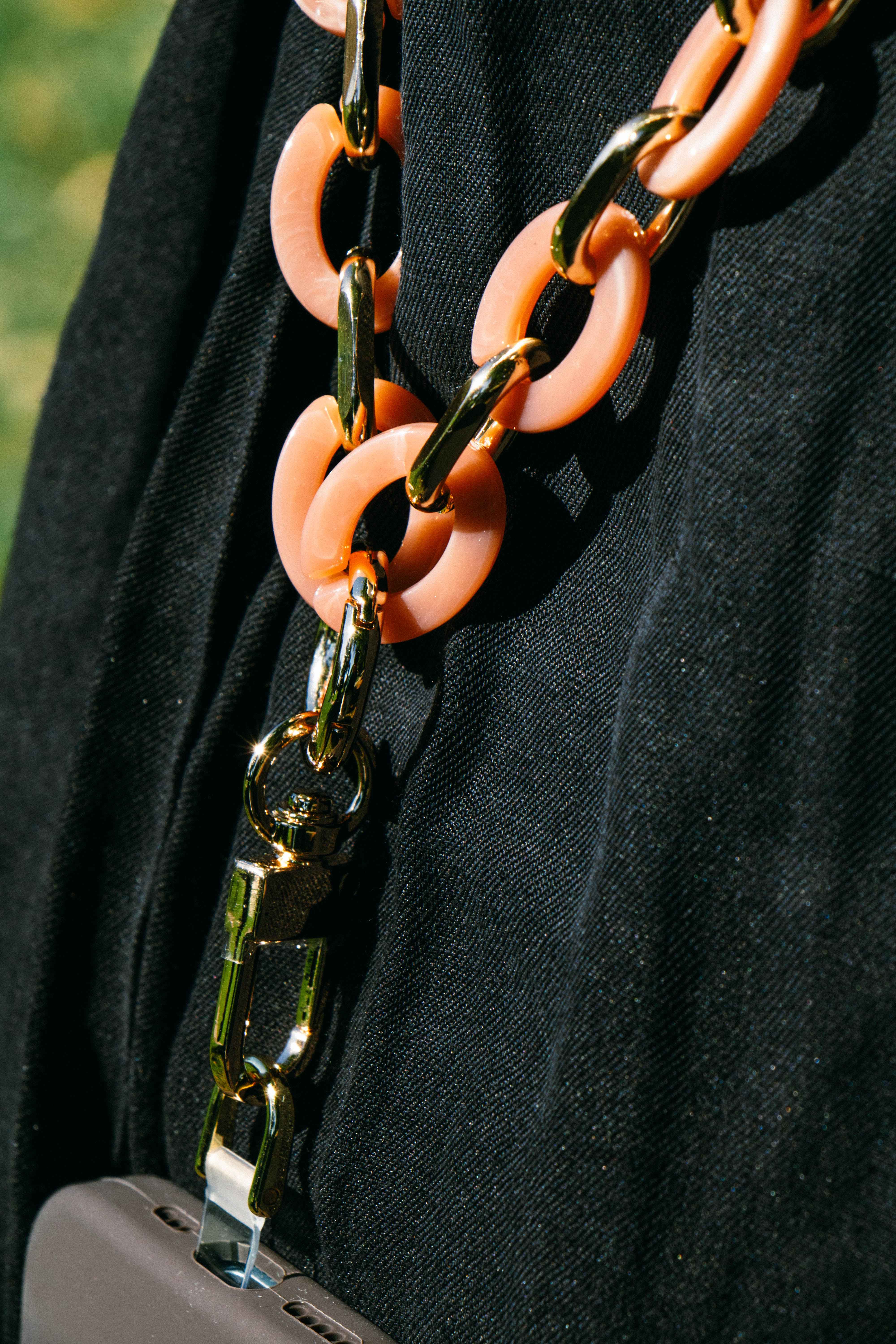 Acrylic Chain Crossbody Phone Strap