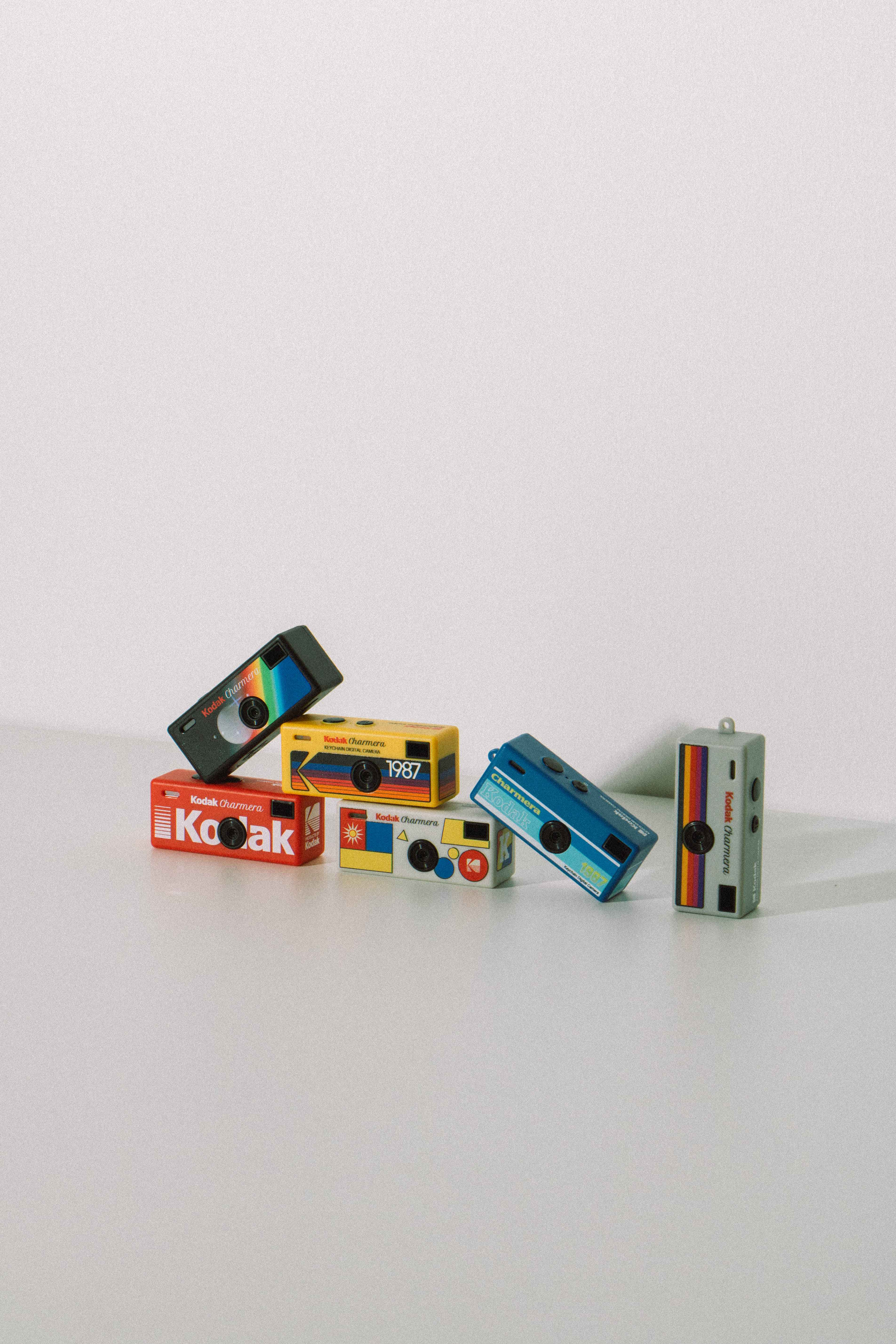 Kodak Blind Box Charmera Keychain Digital Camera Whole Set (6pc)