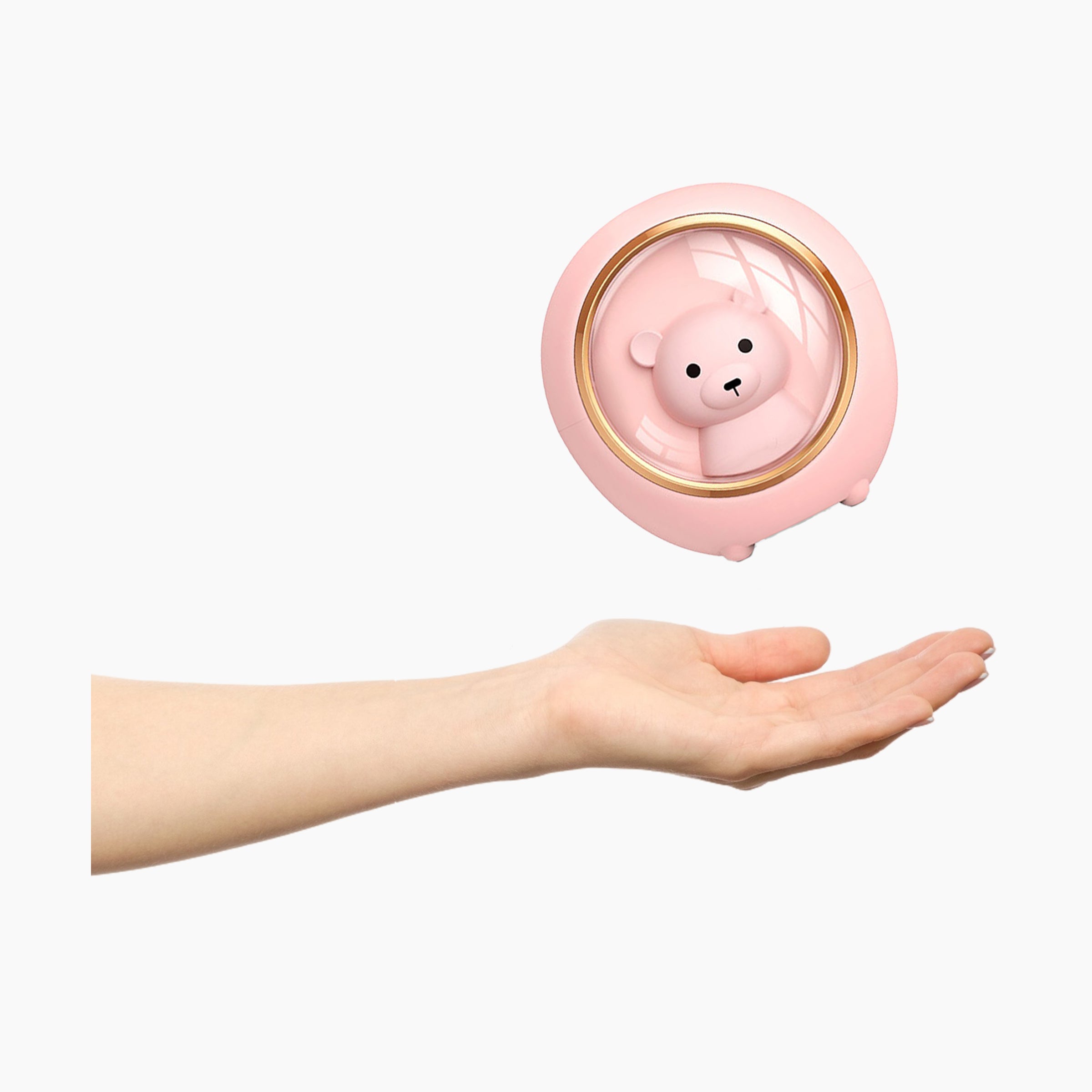 Animal Behind Window Humidifier 200 ml - Pink Bear