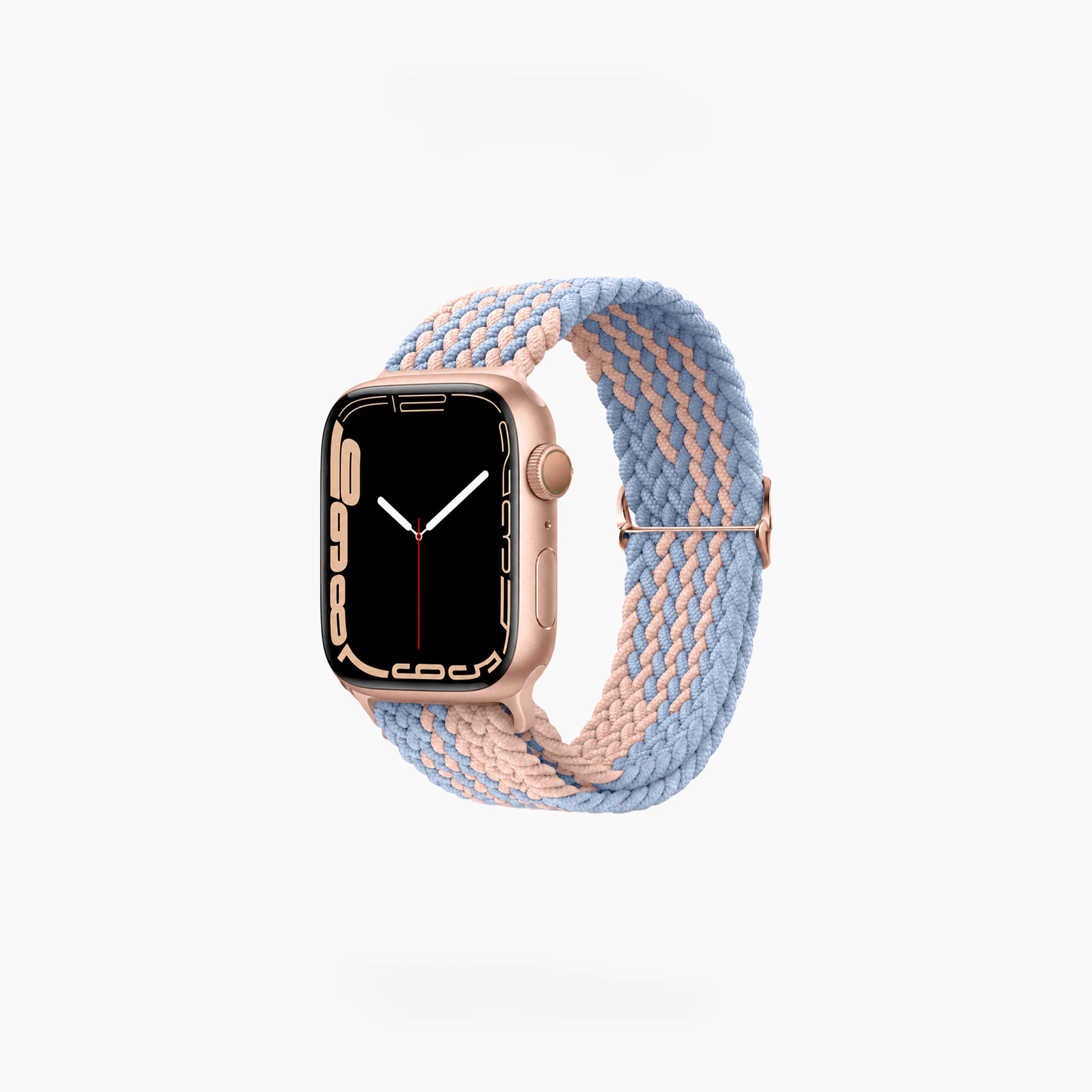 Braided Nylon Watchband 38/40/41/42mm - Pink & Blue