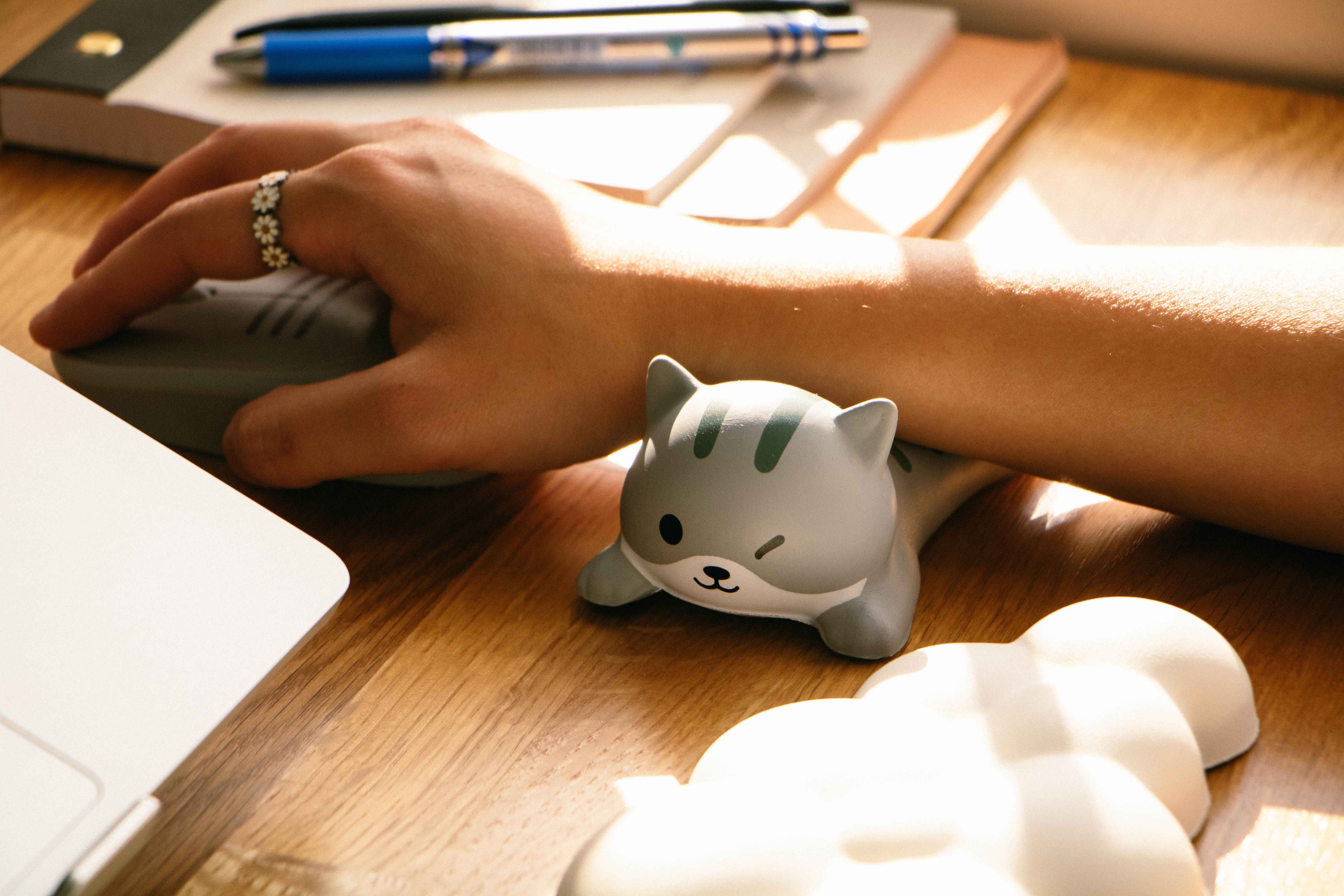 Cat Mouse & Cat Wrist Rest Bundle