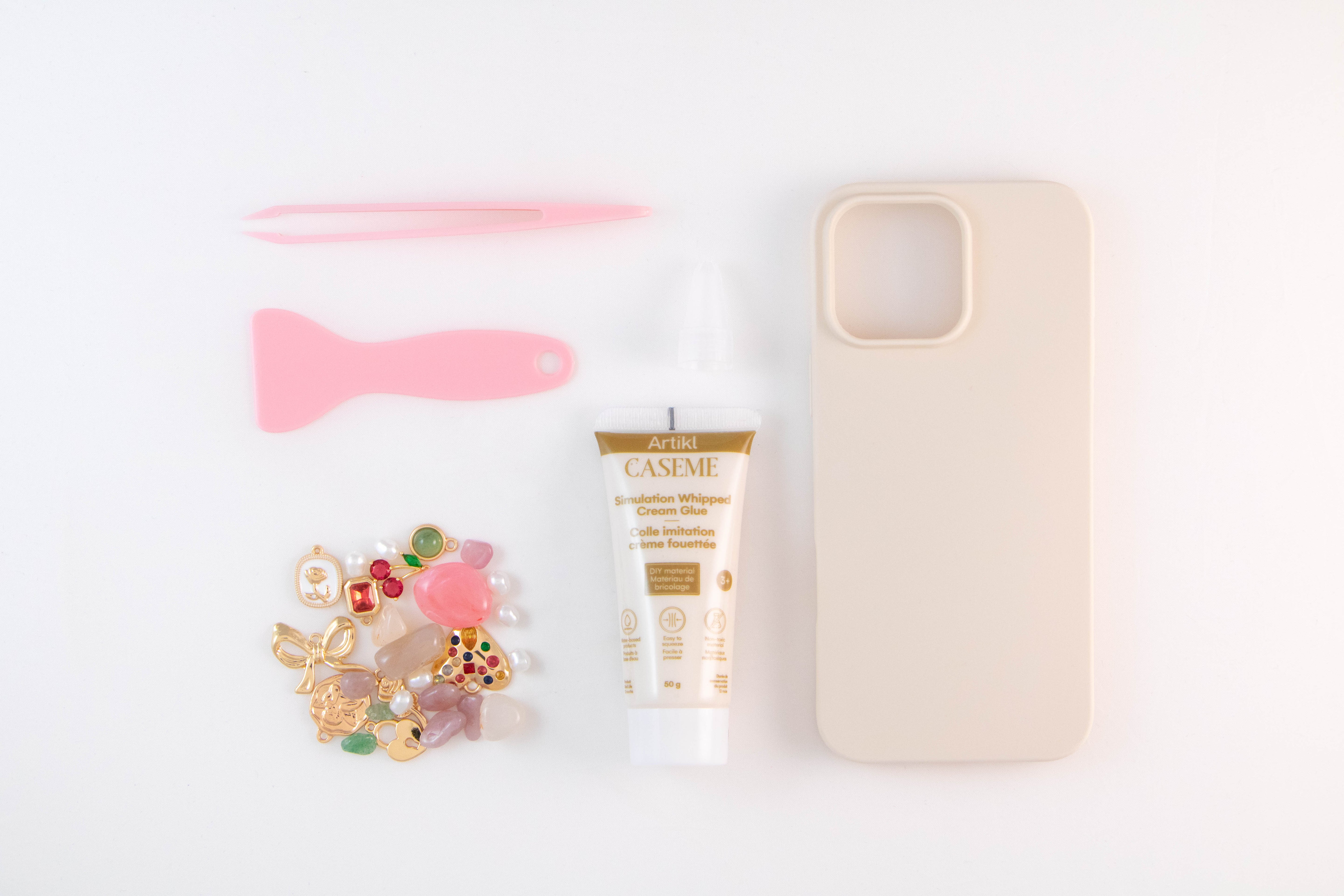 DIY Phone Case Kit Jewelry Box for iPhone 15/14/13