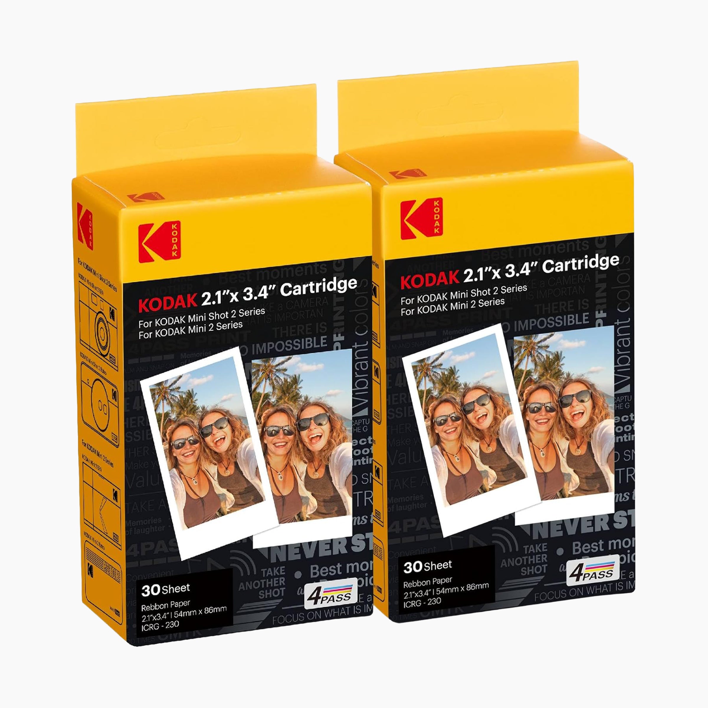 Kodak Instant 2 in 1 Camera Printer Combo (60 sheets included)