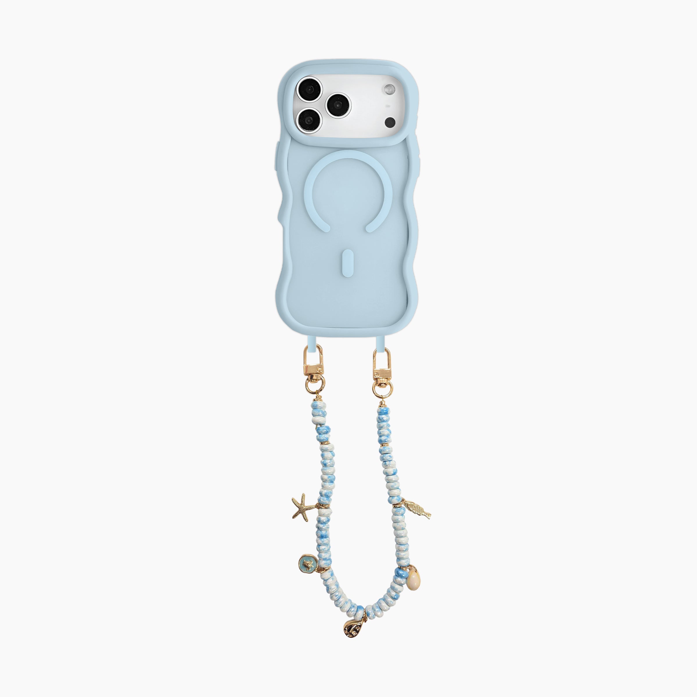 Blue Ocean Charm Case Set on a white background