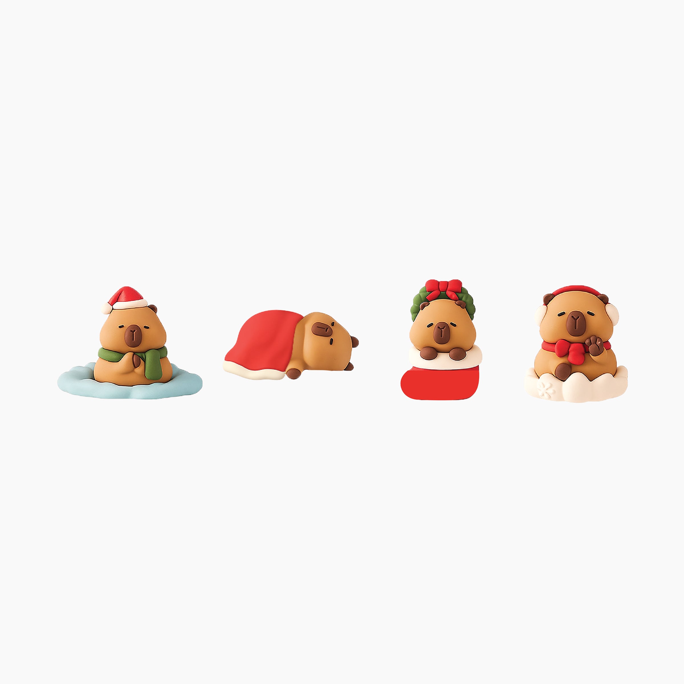 Peek-a-Pal - Festive Capybaras