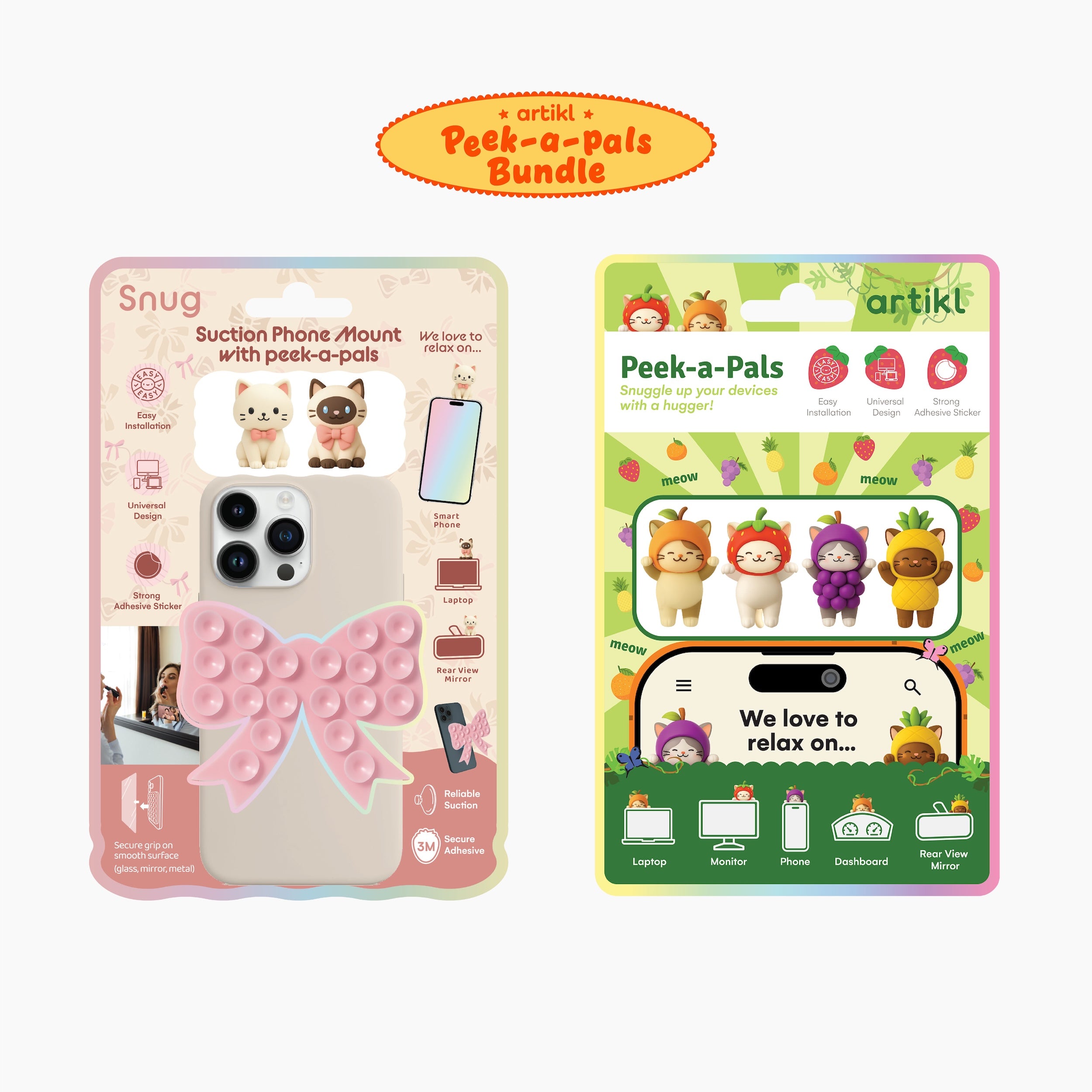 Peek-A-Pals - Cats Lover Bundle