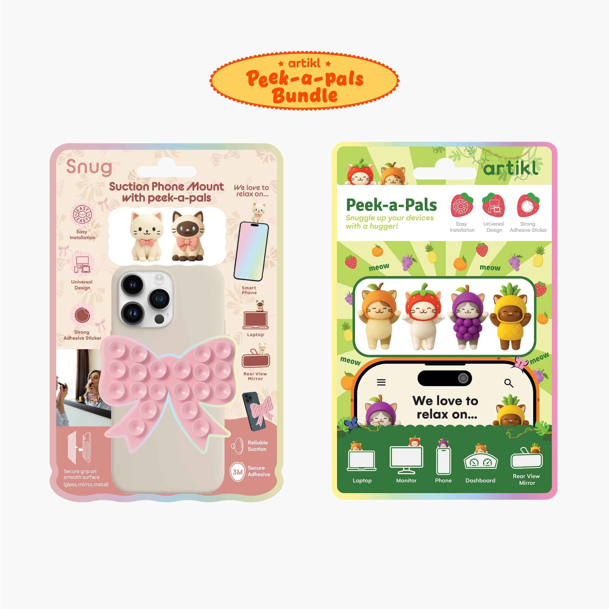 Peek-A-Pals - Cats Lover Bundle
