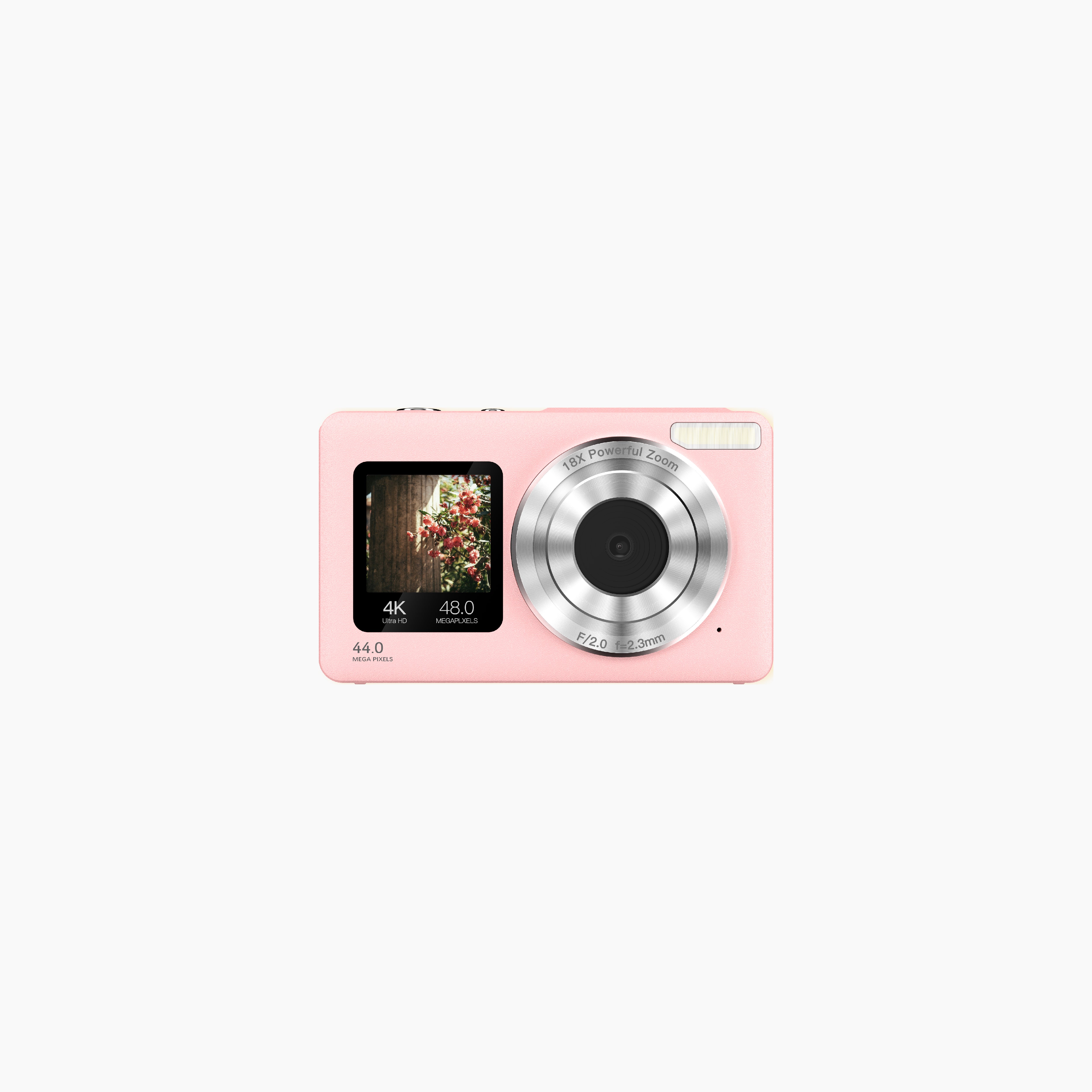 Rechargeable Digital Camera with Selfie Digital Screen