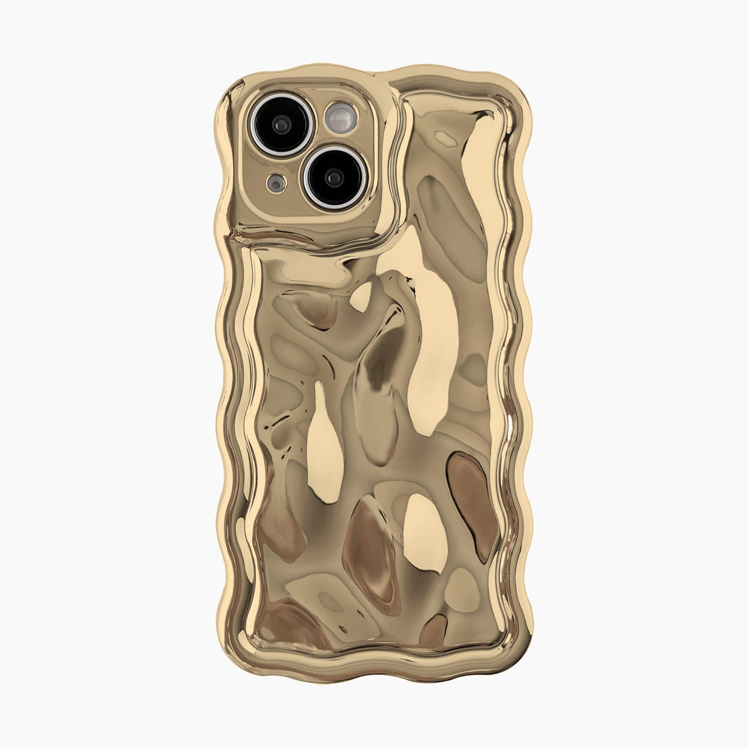 Ripple Metalic Phone Case for iPhone 15