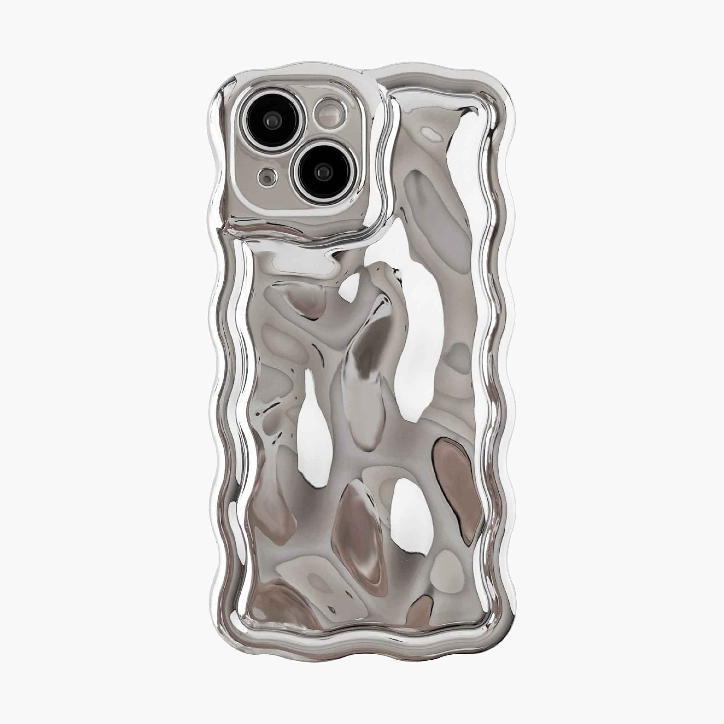 Ripple Metalic Phone Case for iPhone 16