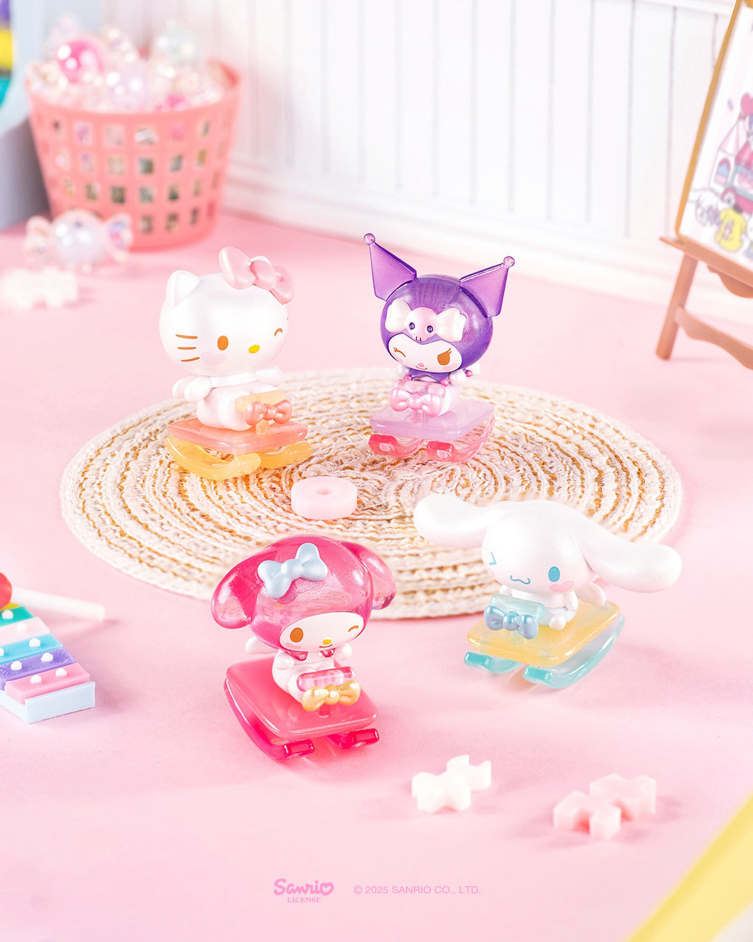 Sanrio Characters Childlike Swing Series Moveable Toy Blind Box