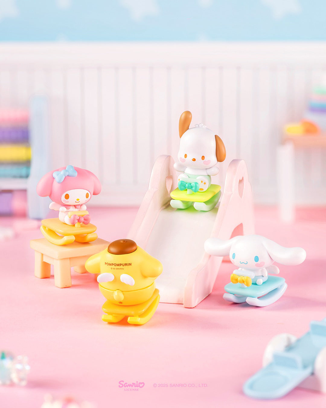 Sanrio Characters Childlike Swing Series Moveable Toy Blind Box