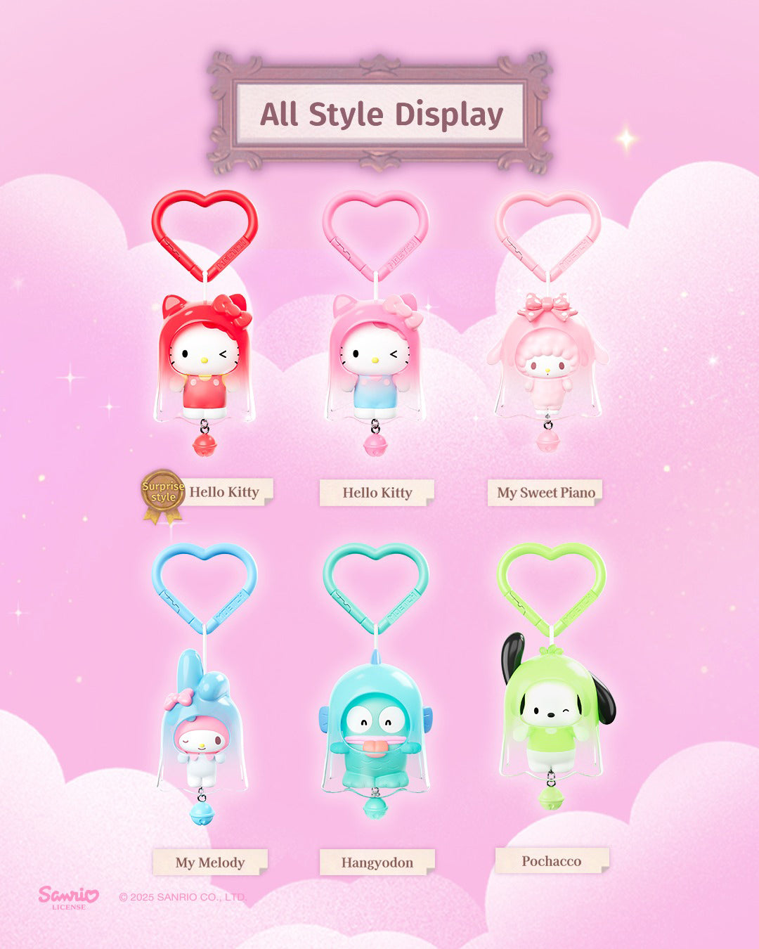 Sanrio Characters Ghostly Appearance Series Interactive Toy Blind Box