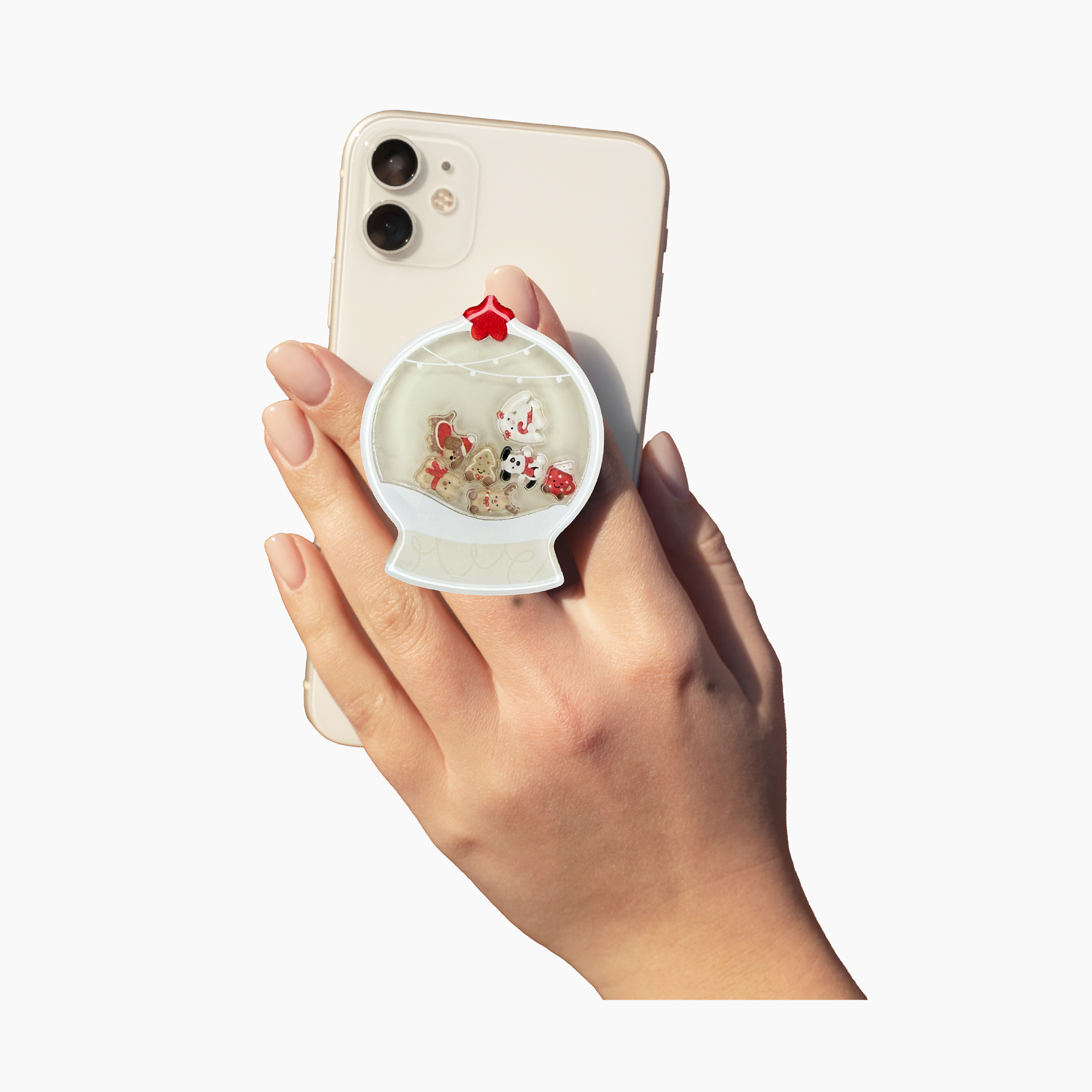 Shaker Phone Case for iPhone 15/14/13 - Snowglobe