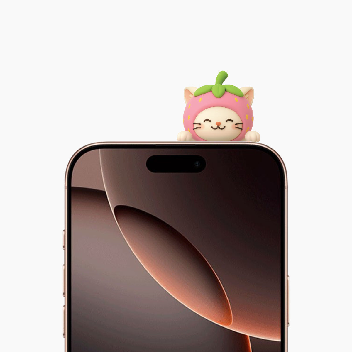 Artikl Snug Strawberry Phone Suction Mount with Cat Paw Pads for Smartphones - Strawberry Pink