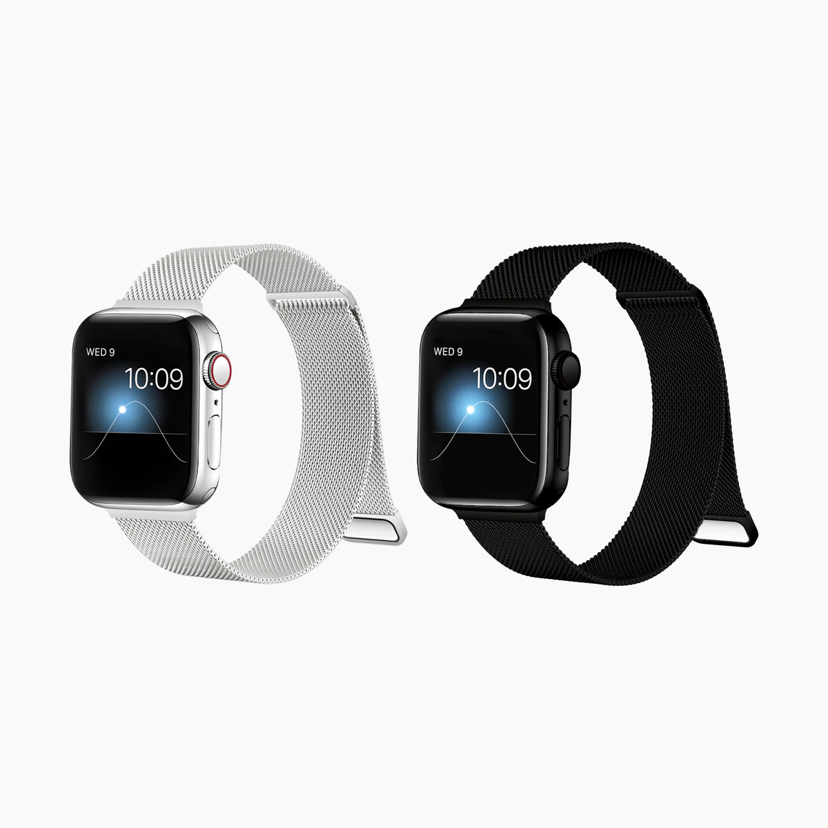 Milanese Loop Stainless Steel Watch Band Dual Pack for Apple Watch 38/40/41mm