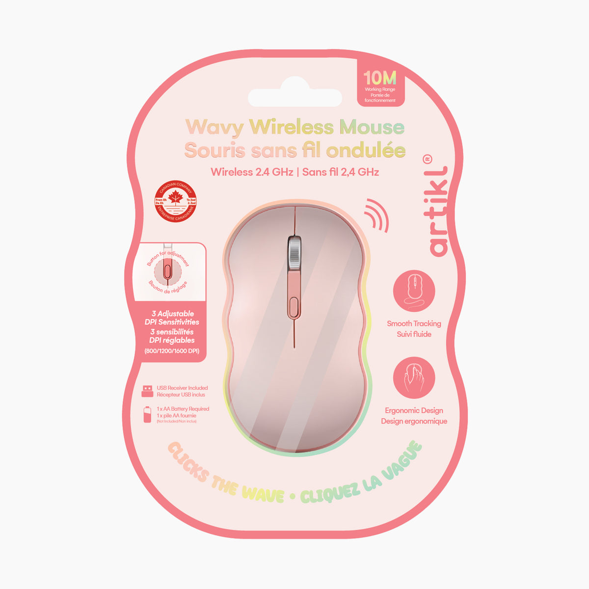 Wavy Wireless Mouse