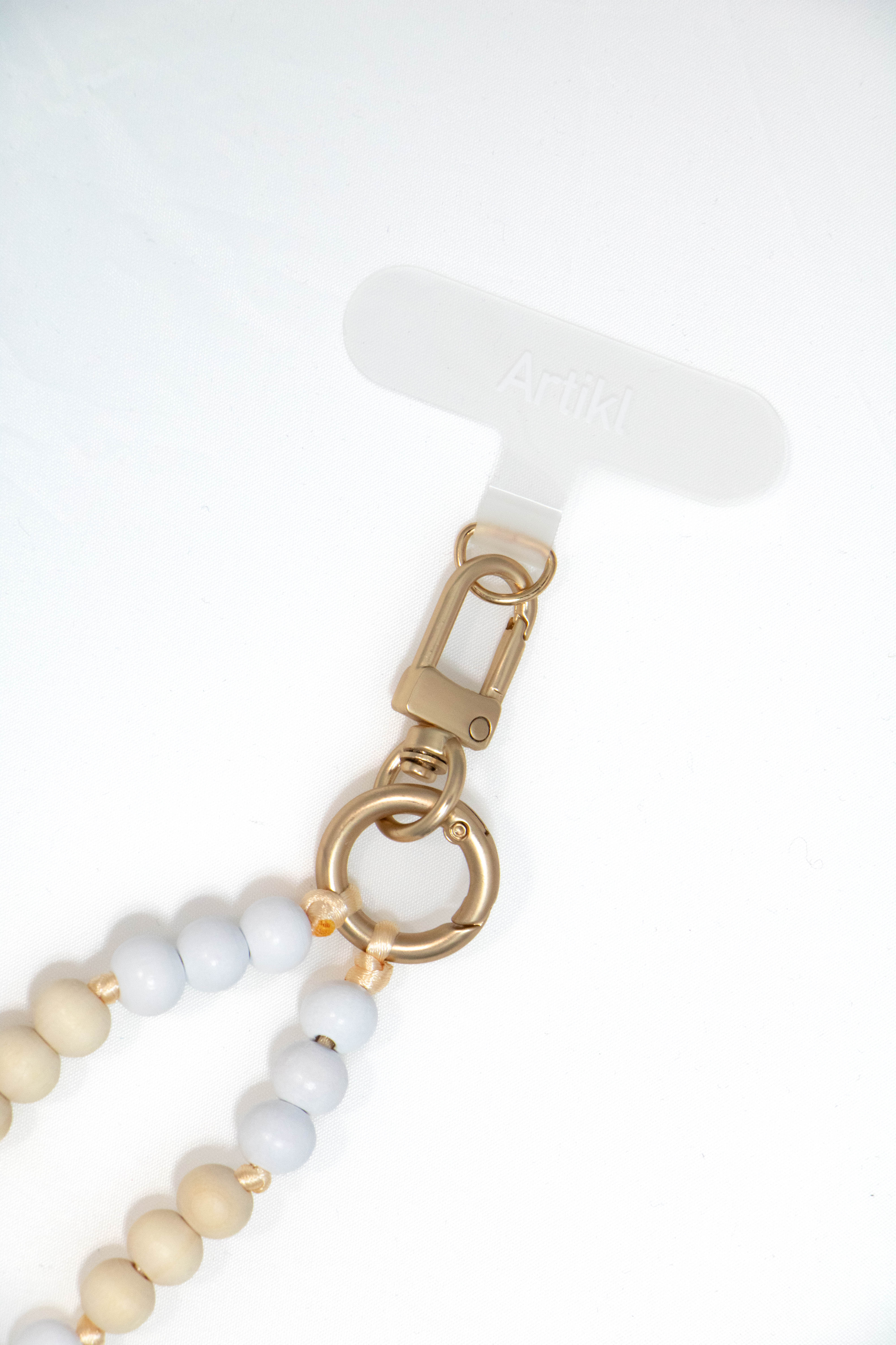 Wooden Beads Crossbody Phone Strap