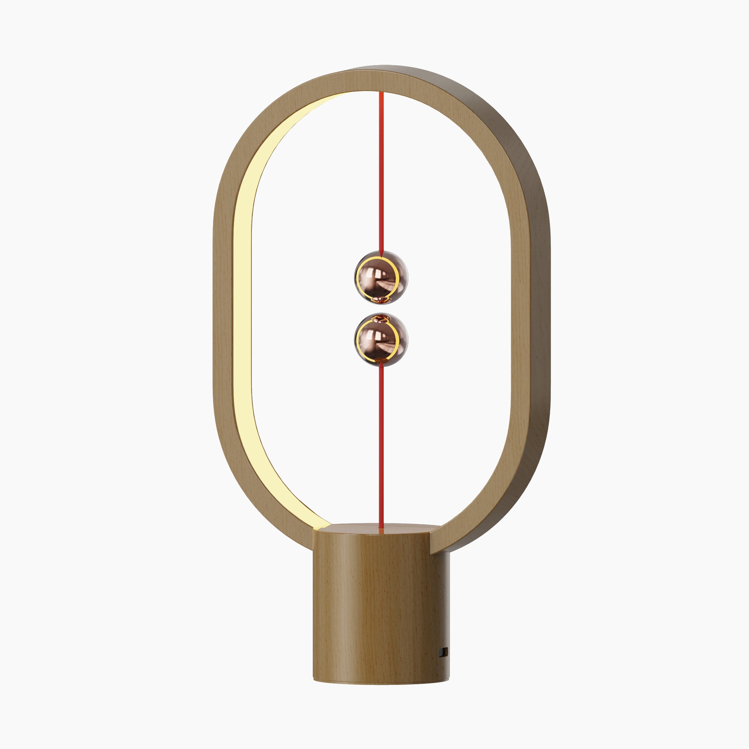 Wooden Magnetic Lamp