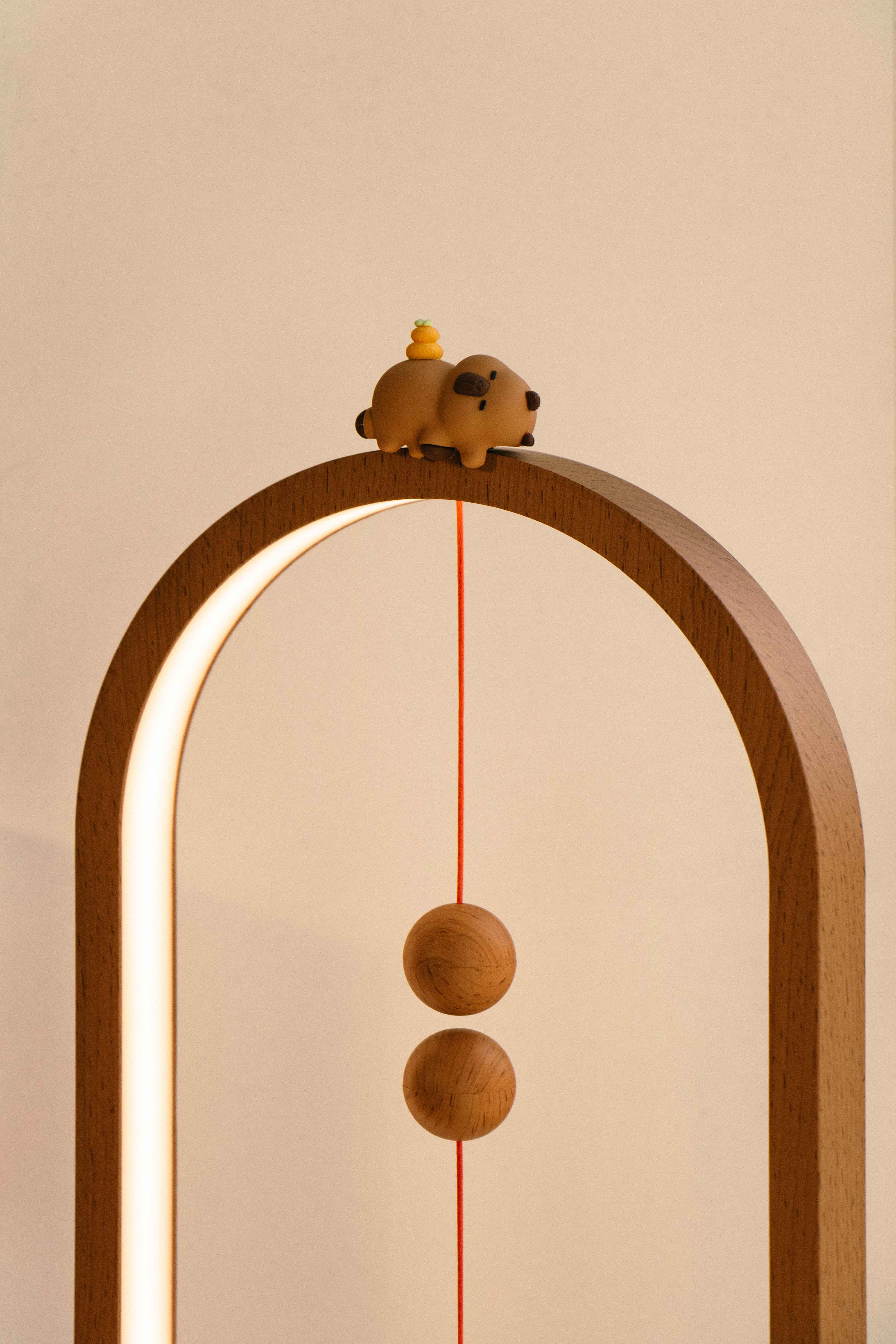 Wooden Magnetic Lamp