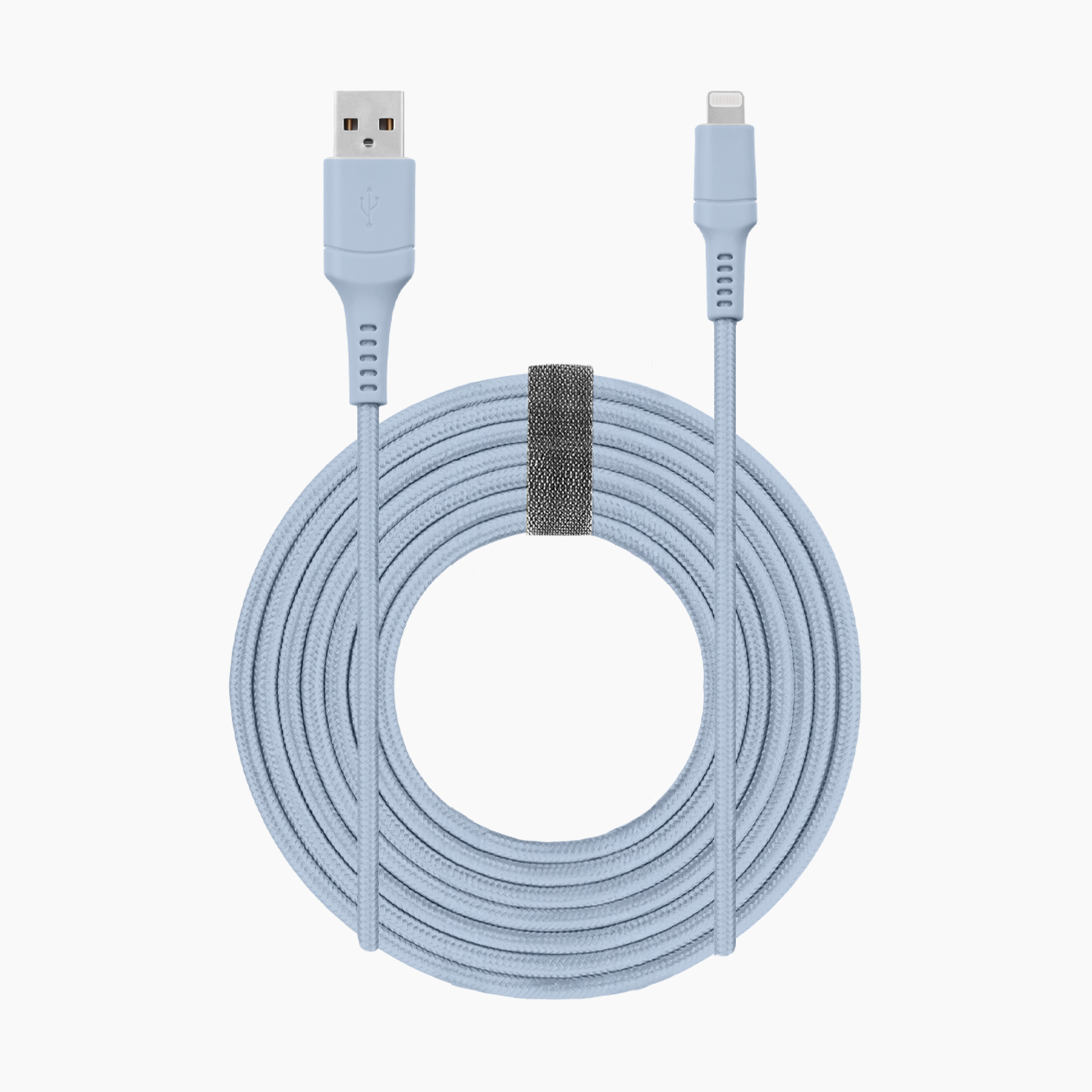 10ft Braided USB-A to USB-C Cable