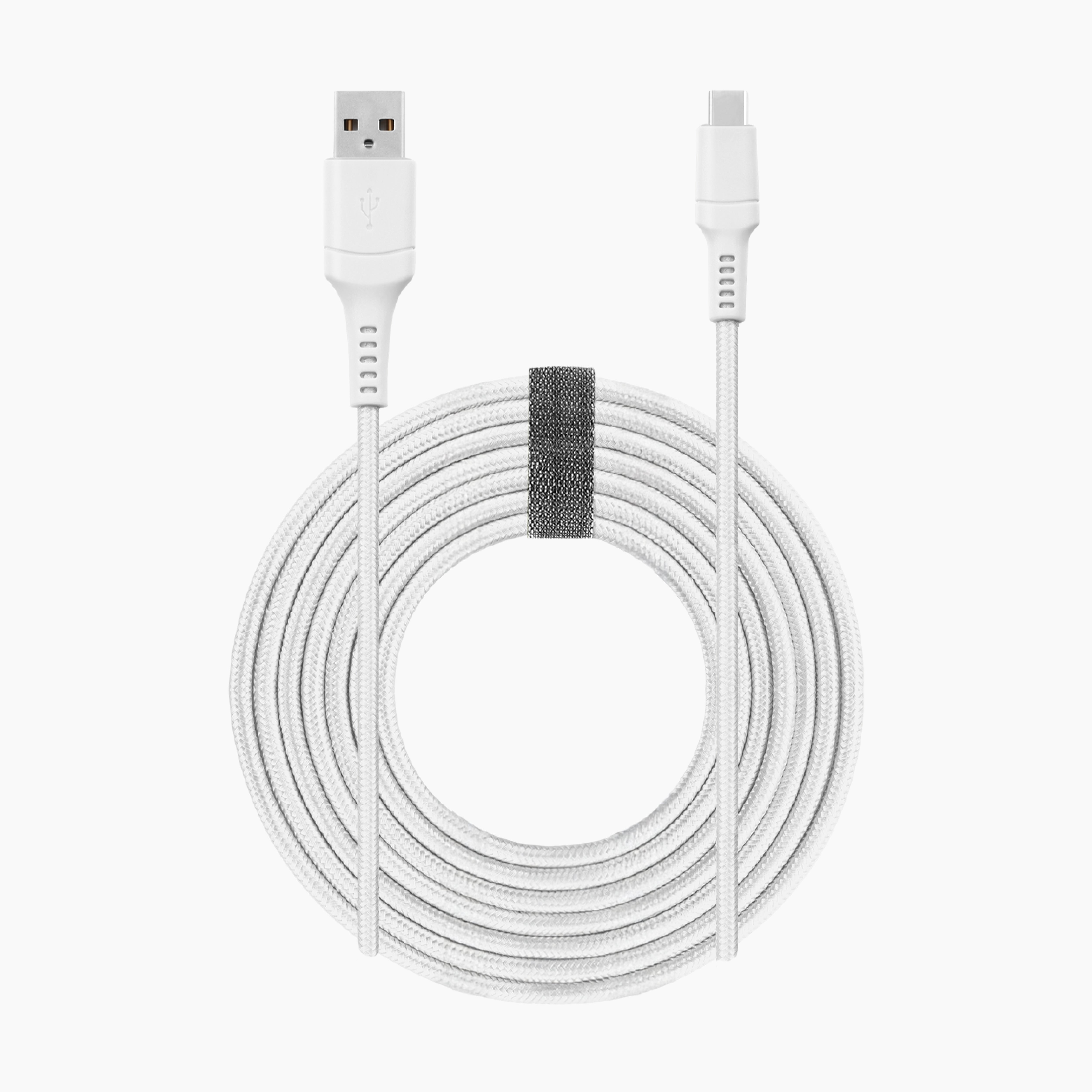10ft Braided USB-A to USB-C Cable Cable