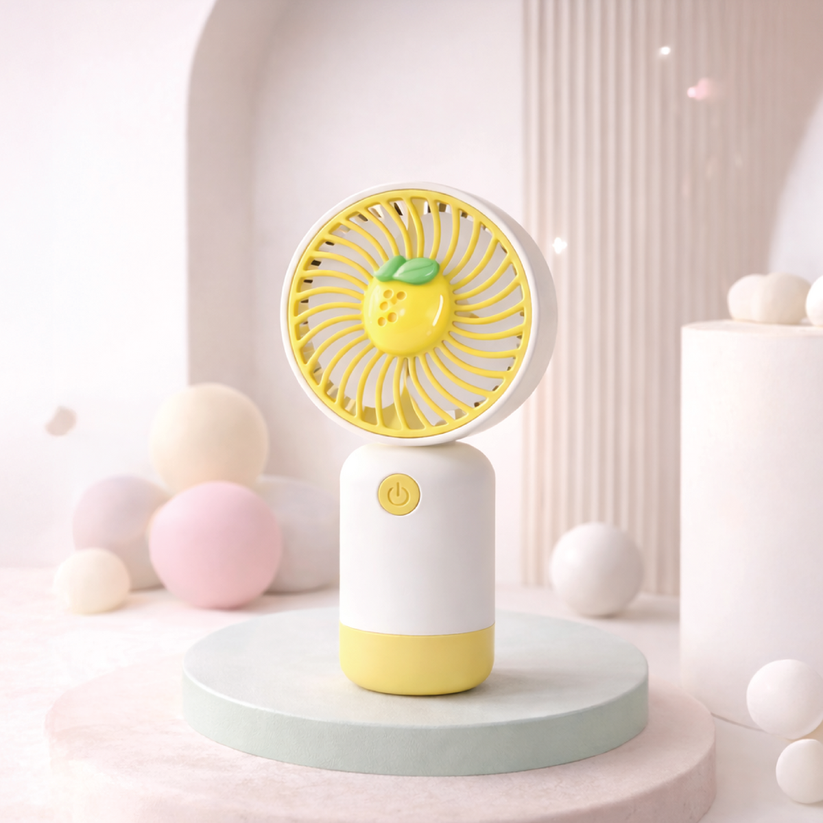 Portable Lemon Mini Handheld Fan