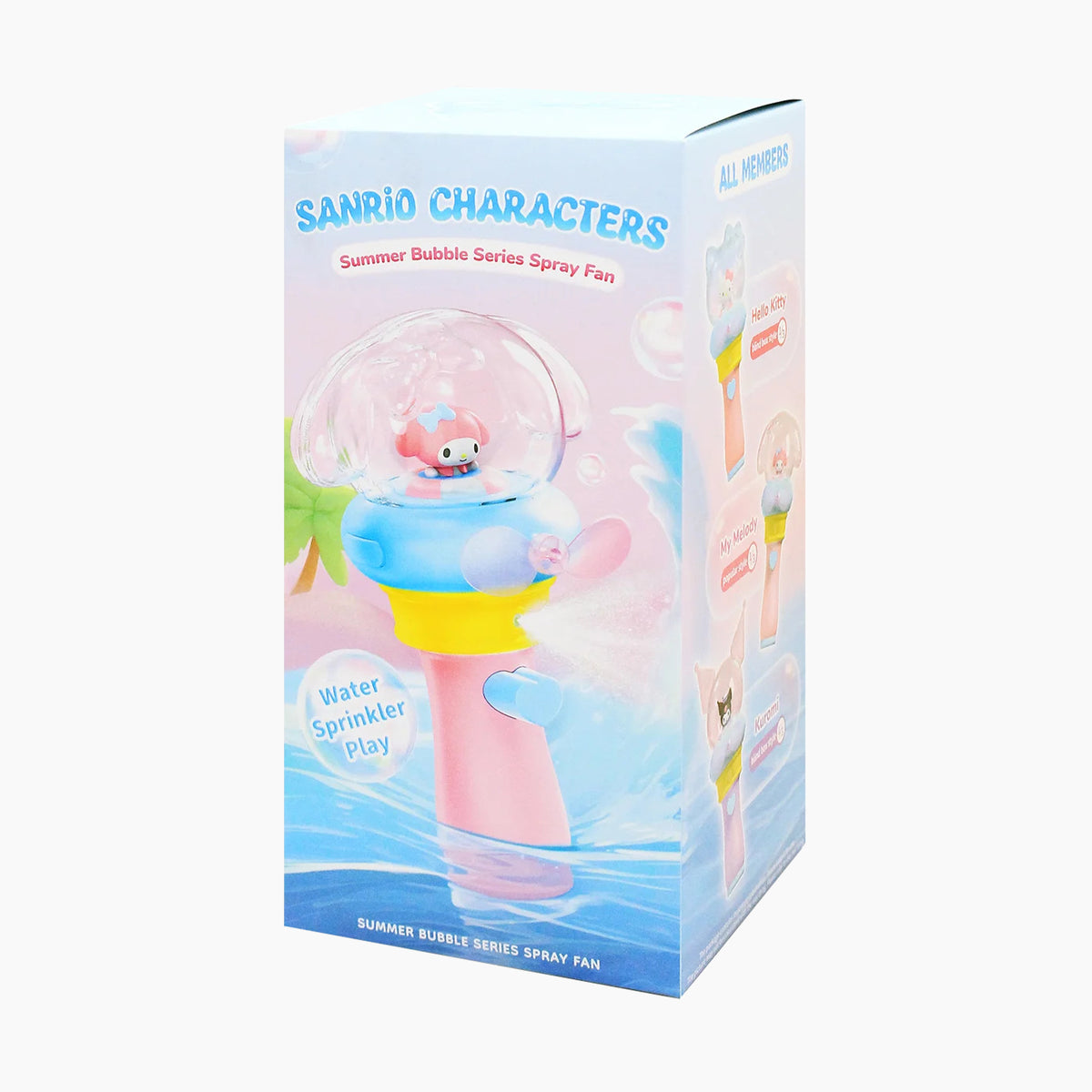 Sanrio Characters Summer Bubble Series Spray Fan Blind Box