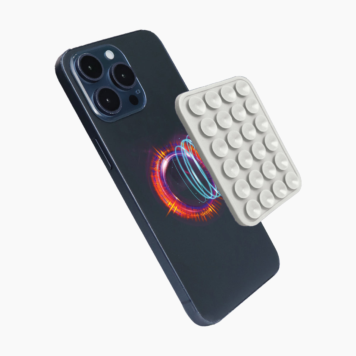 SnugMag Magnetic Suction Mount - Frosted Pebble