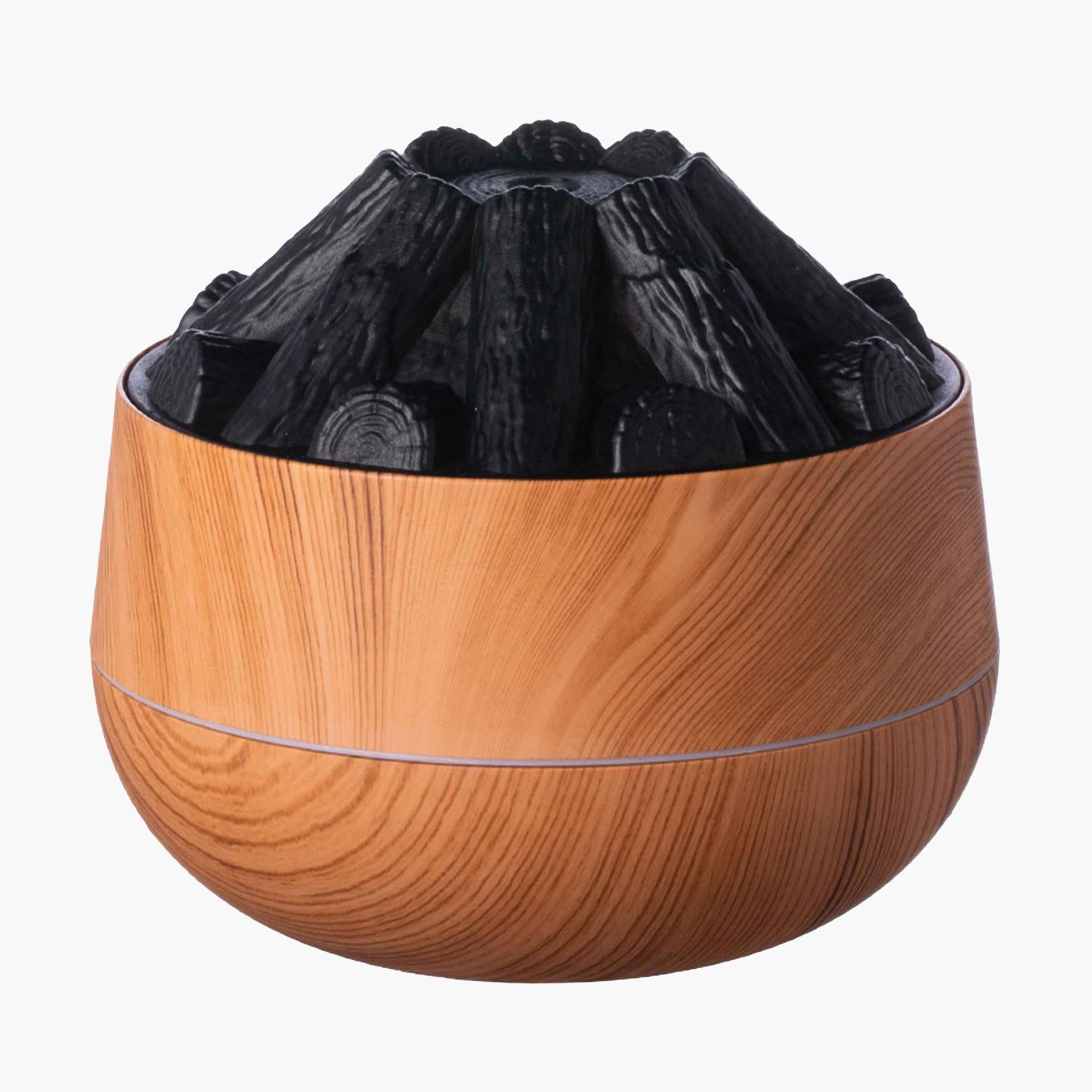 Habitu Fireplace Humidifier 300 ml - Light Wood