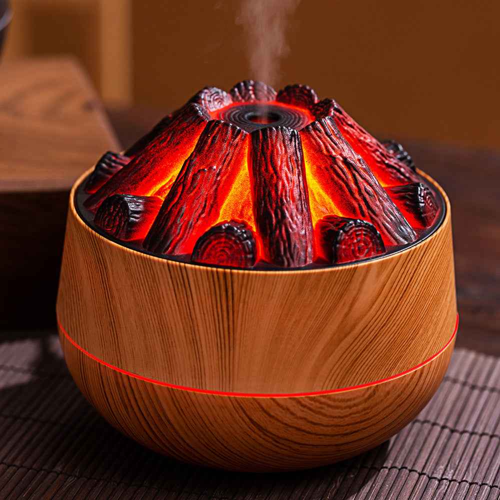 Habitu Fireplace Humidifier 300 ml - Light Wood