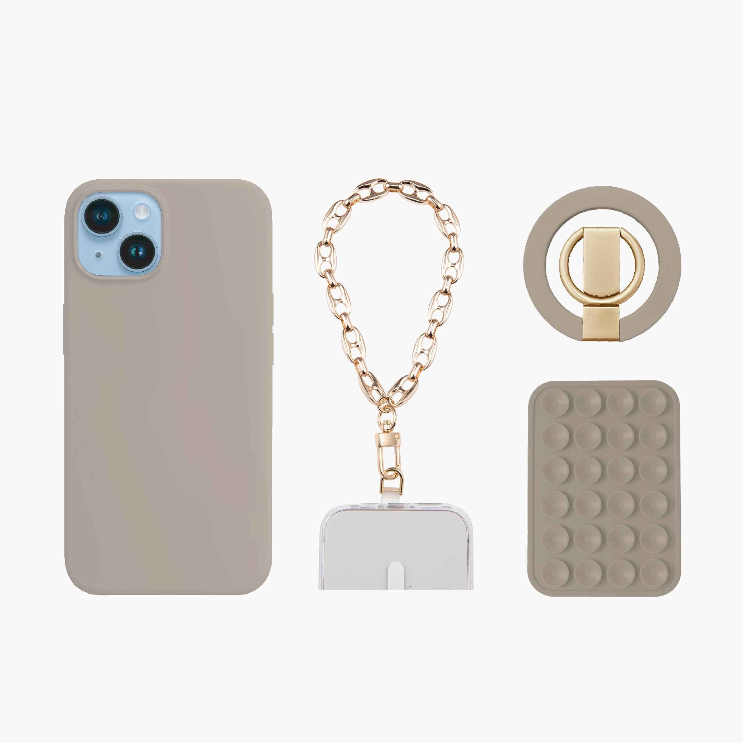 Phone Case Bundle (Case, Ring Stand, OctoMag & Wristlet) for iPhone 15/14/13