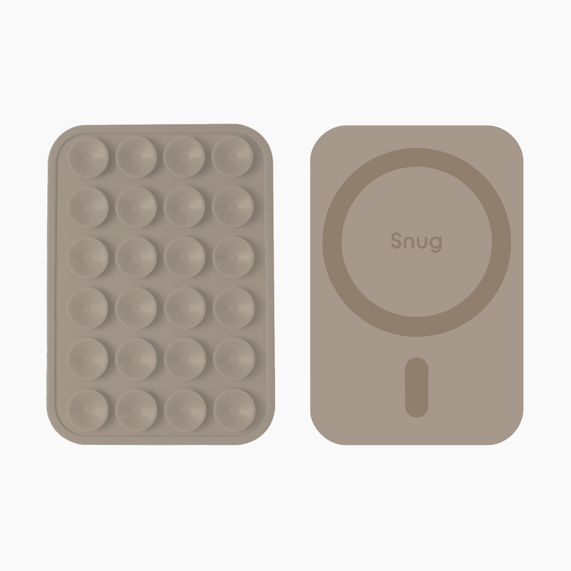 Snug OctoMag Magnetic Suction Mount - Mushroom Taupe OctoMag