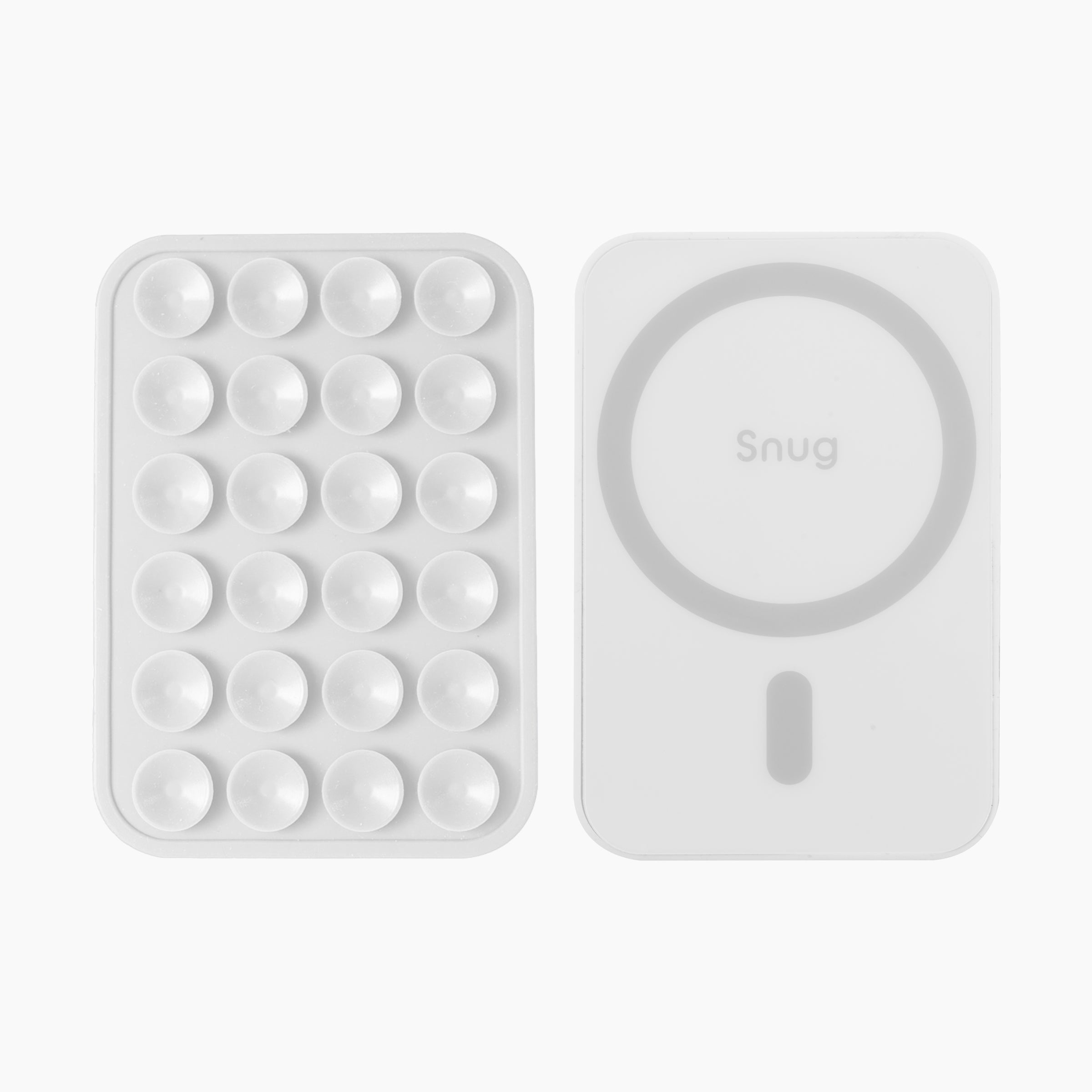 Snug Suction Phone Holder - White