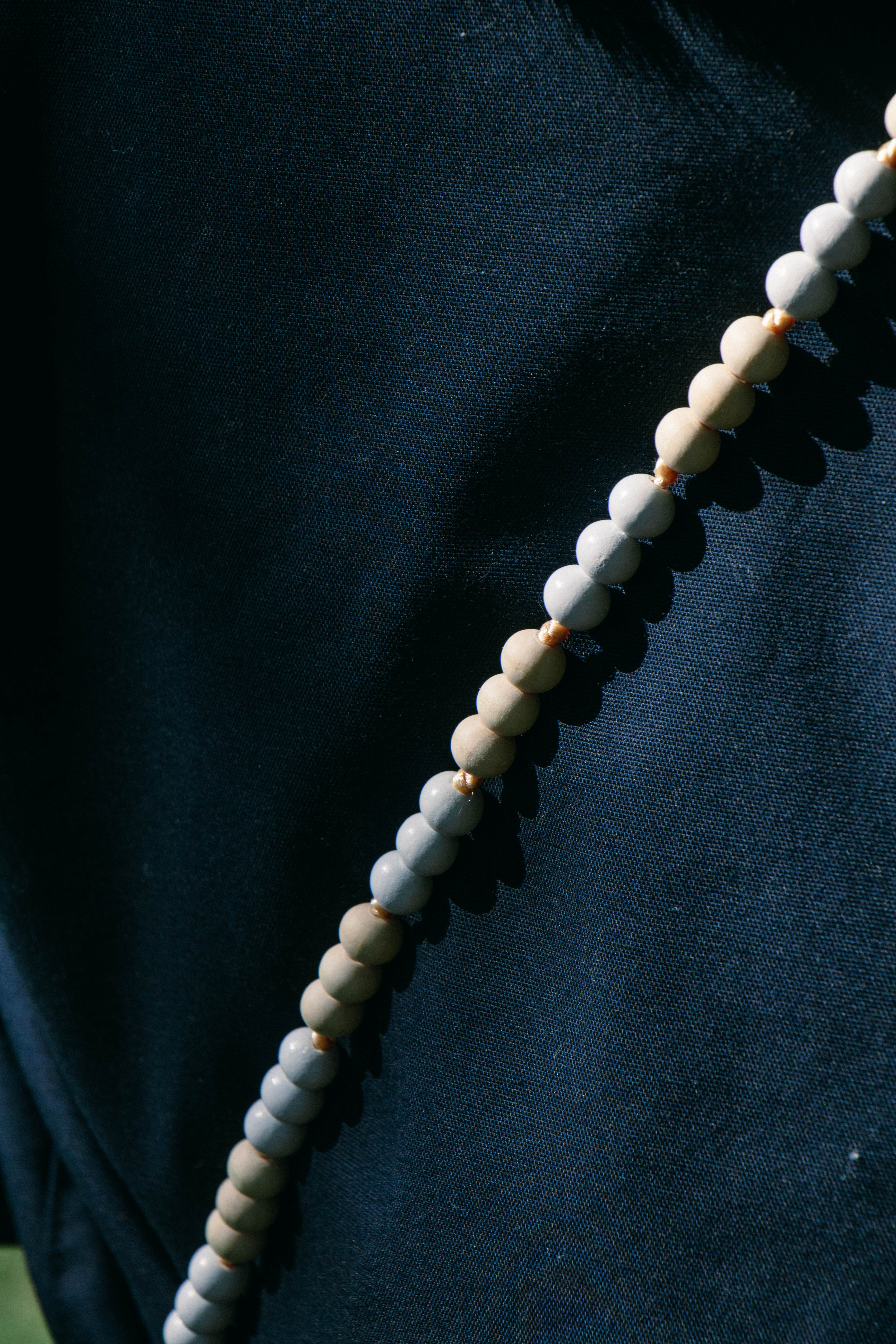 Wooden Beads Crossbody Phone Strap