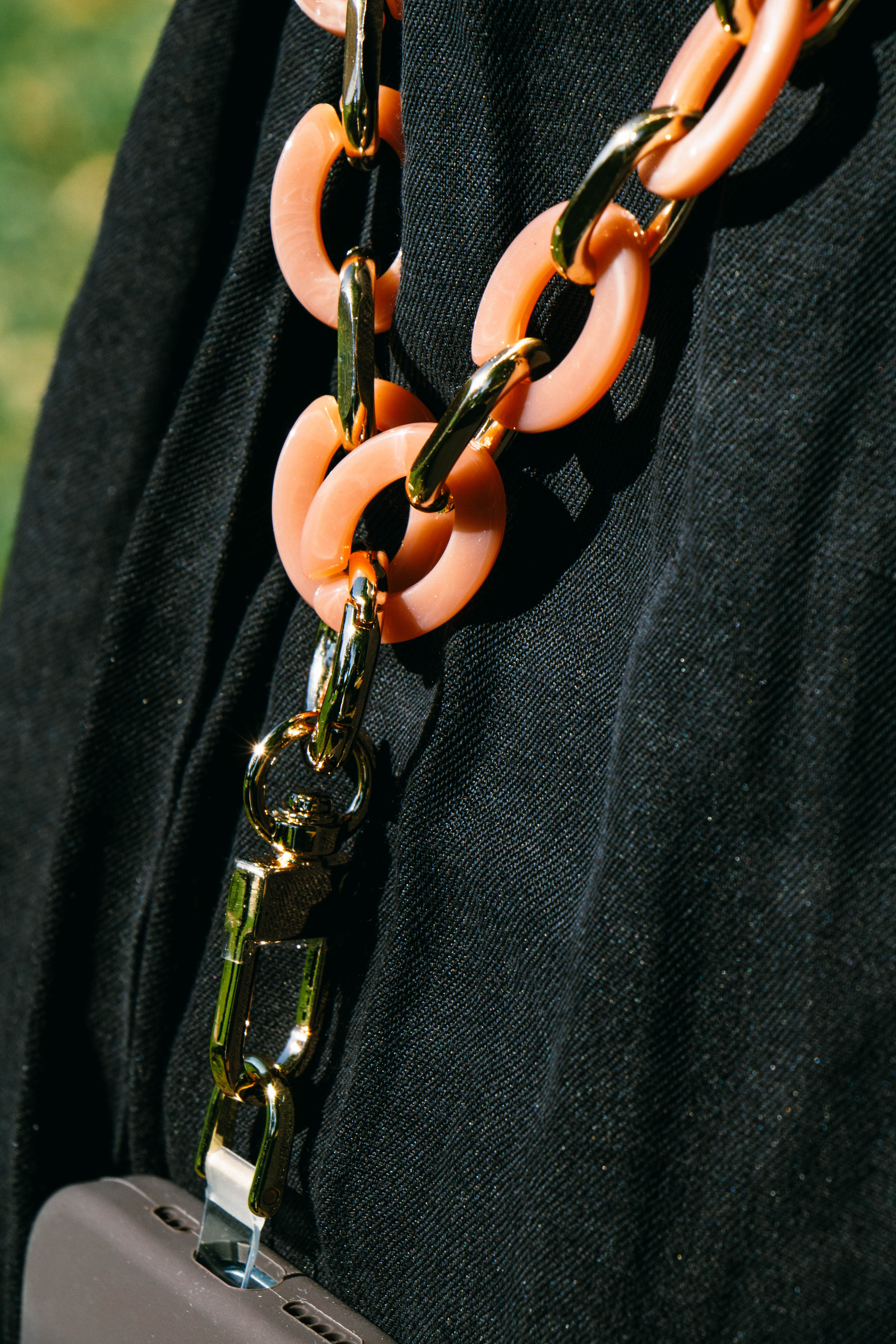 Acrylic Chain Crossbody Phone Strap