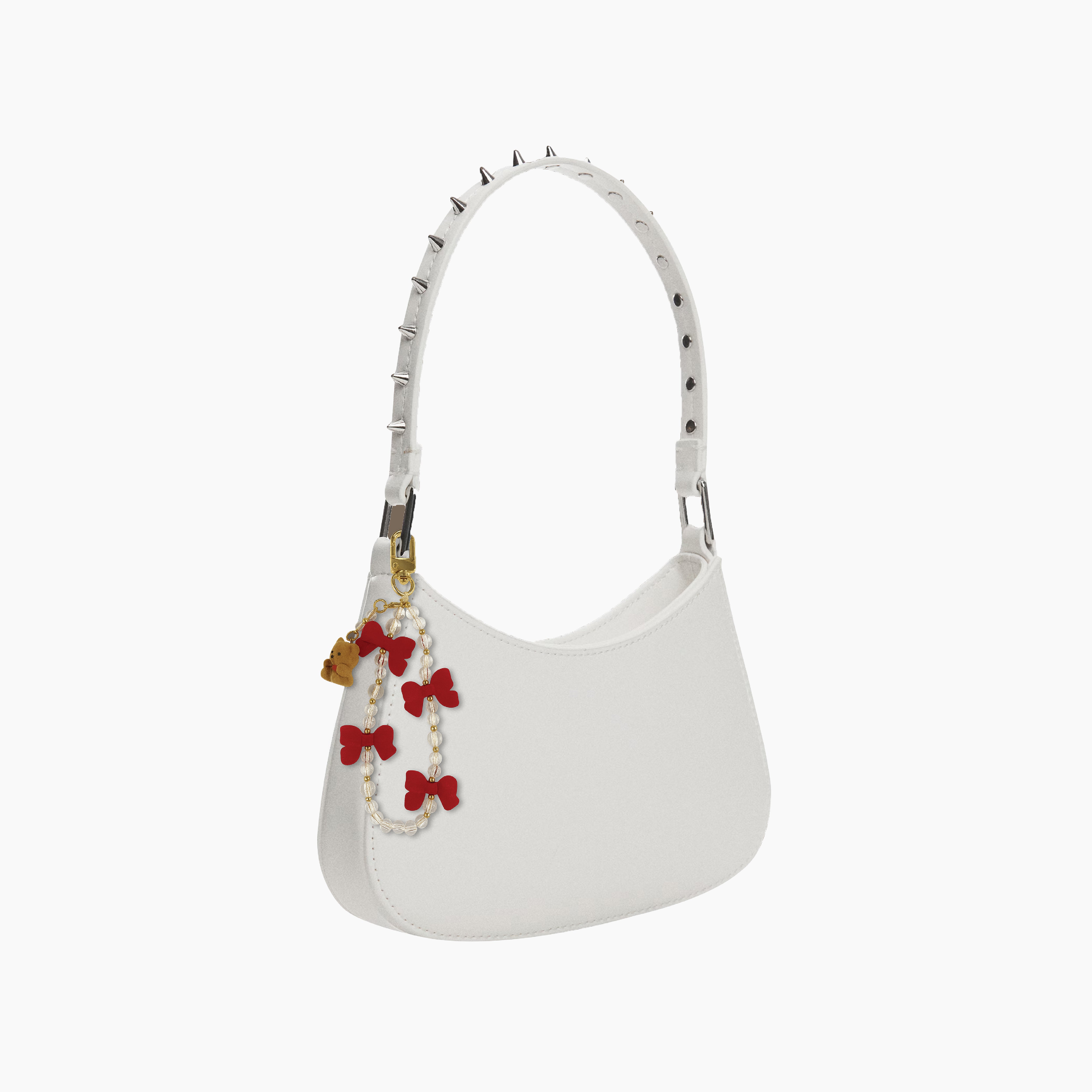 Beaded Wristlet - Beary Bear Holiday