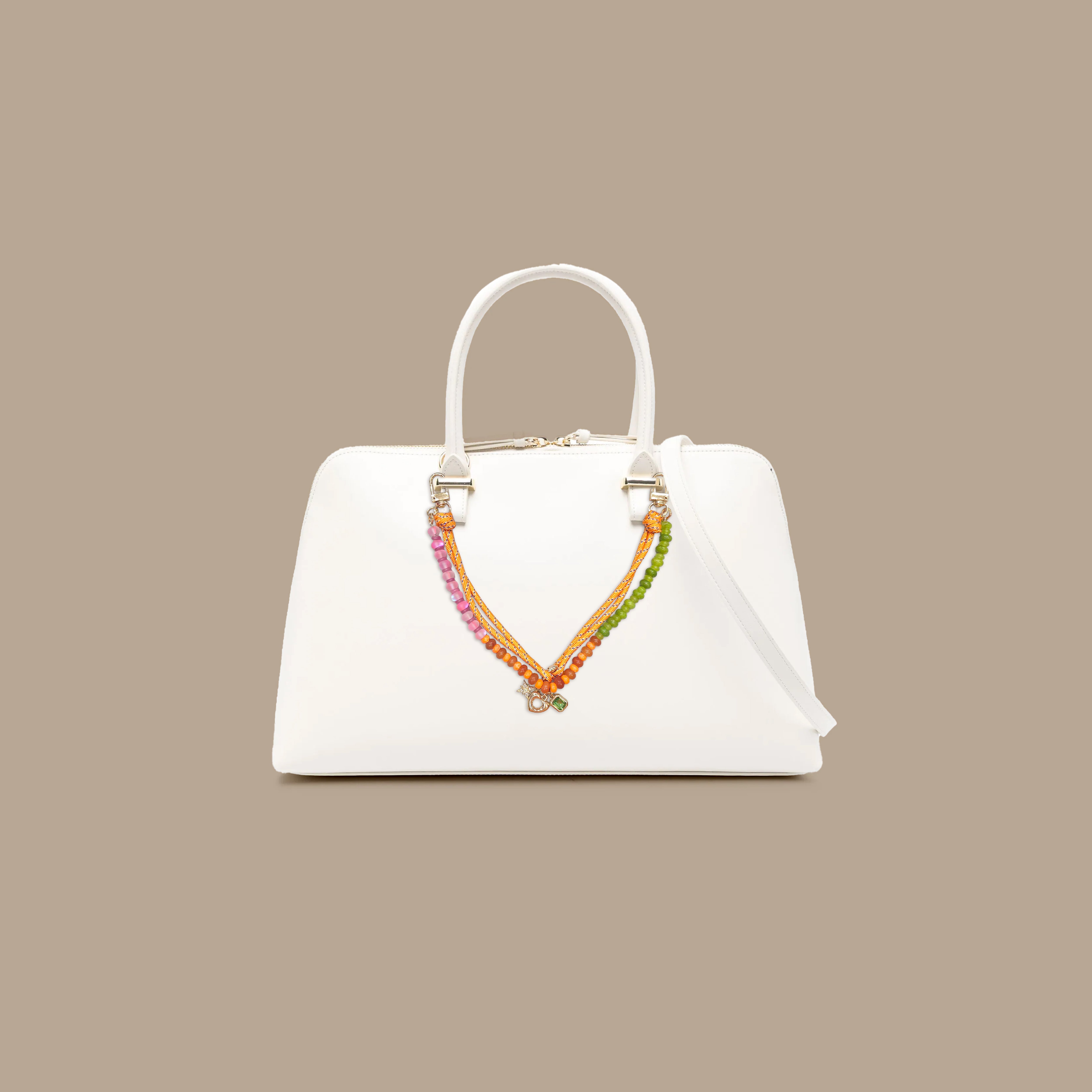 Artikl Beads & Rope Layer Wristlet Phone Strap - Sunset Beach