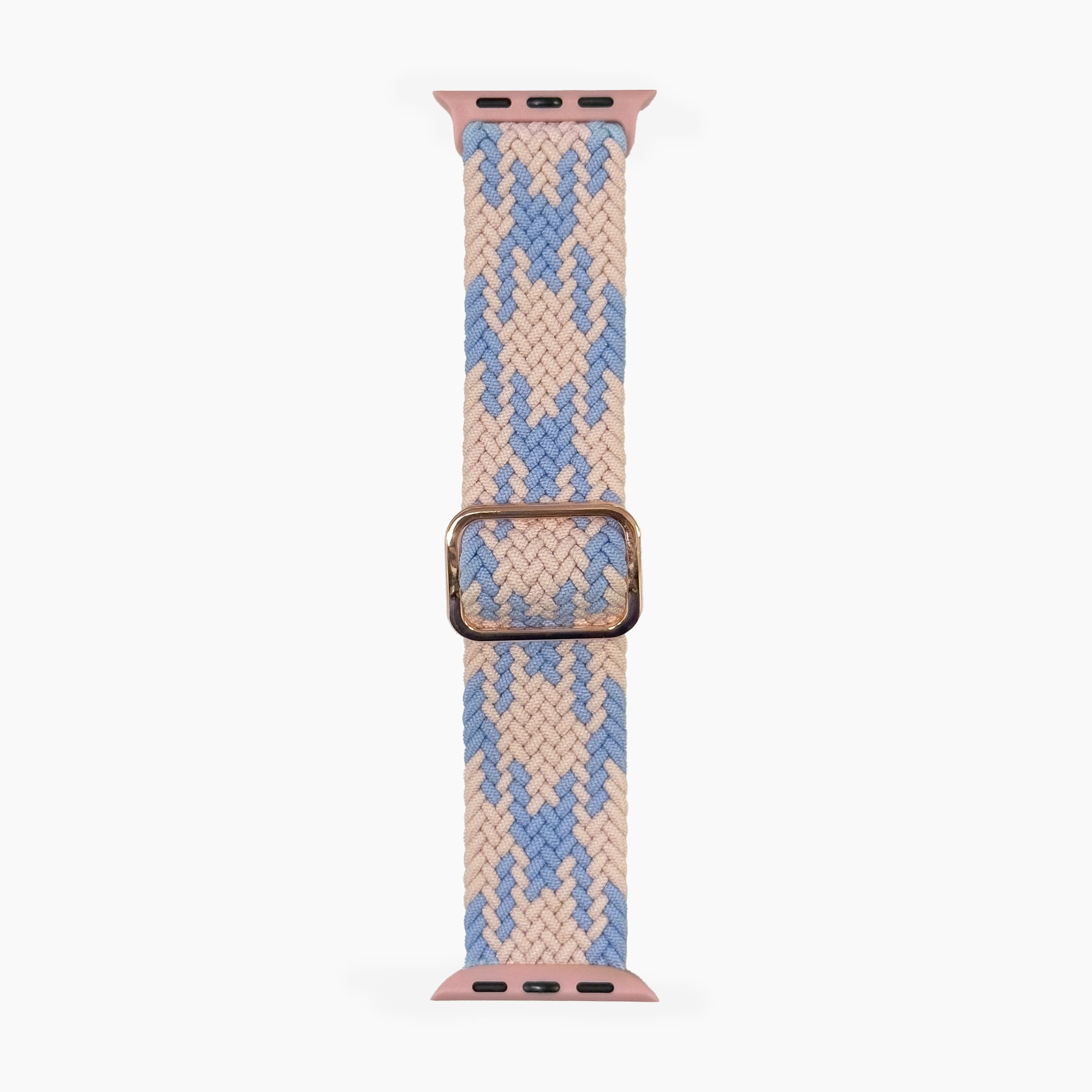 Braided Nylon Watchband 38/40/41/42mm - Pink & Blue