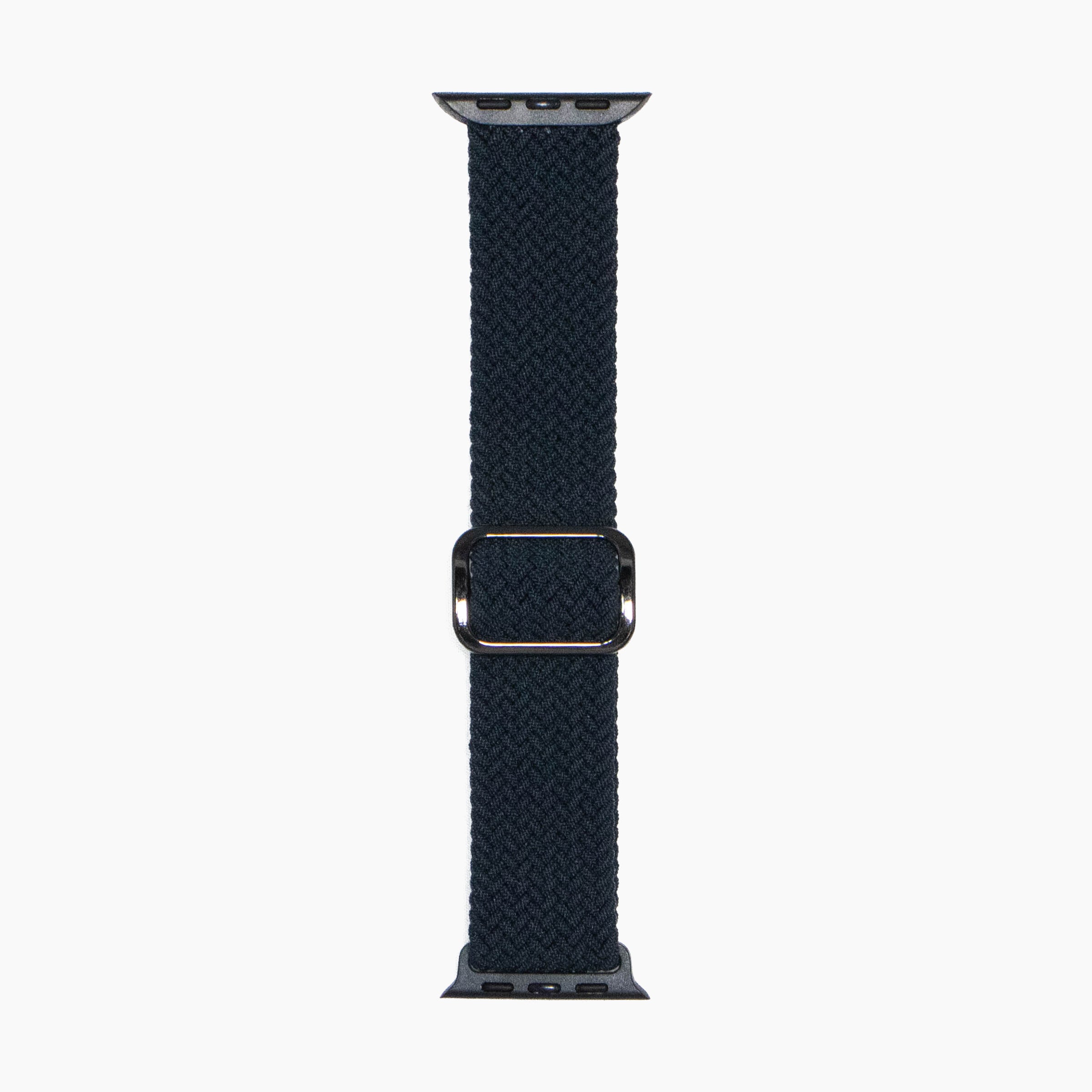x Braided Nylon Watchband 40mm - Charcoal
