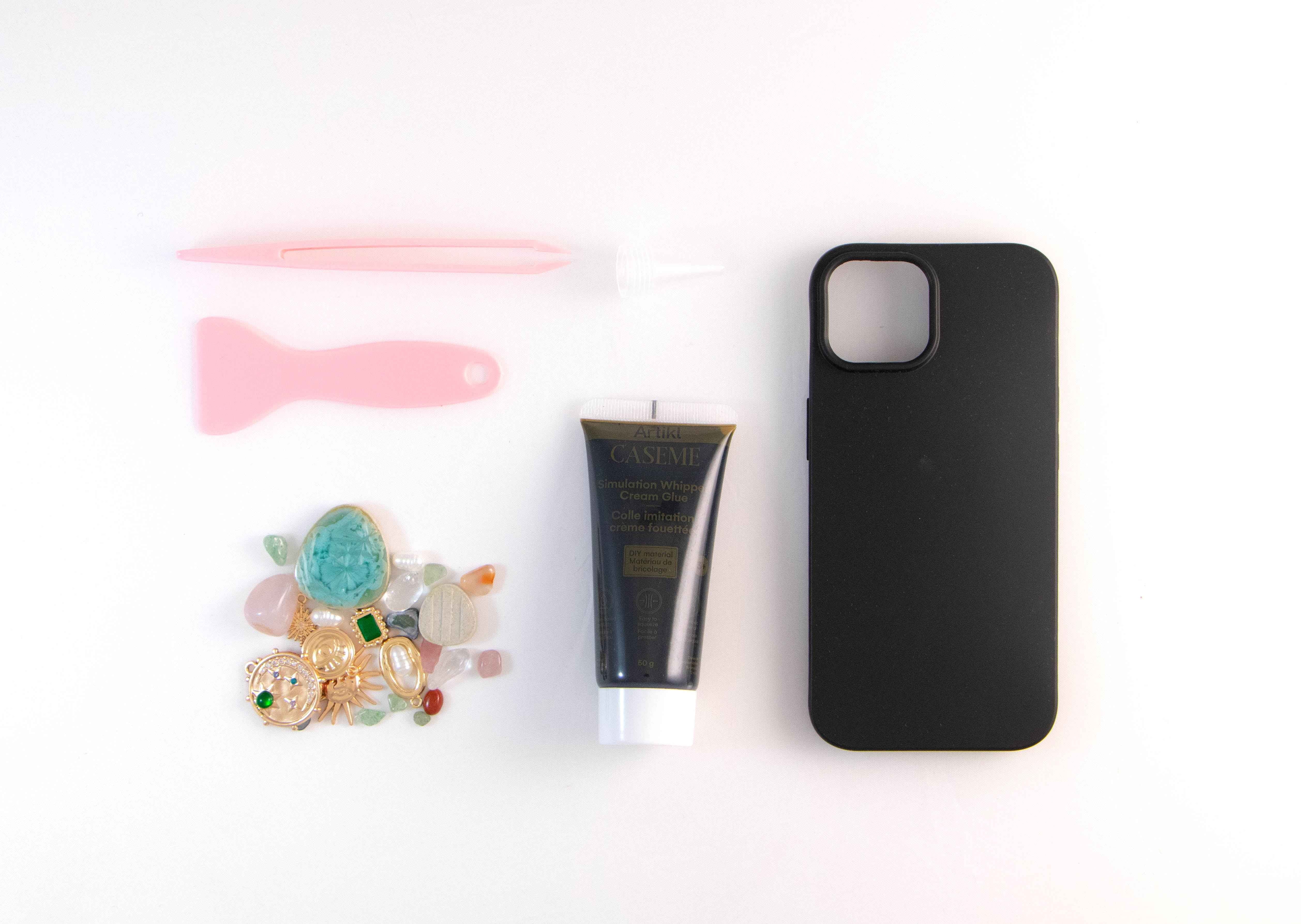 DIY Phone Case Kit Jewelry Box for iPhone 15/14/13 DIY Phone Case Kit Jewelry Box for iPhone 15/14/13