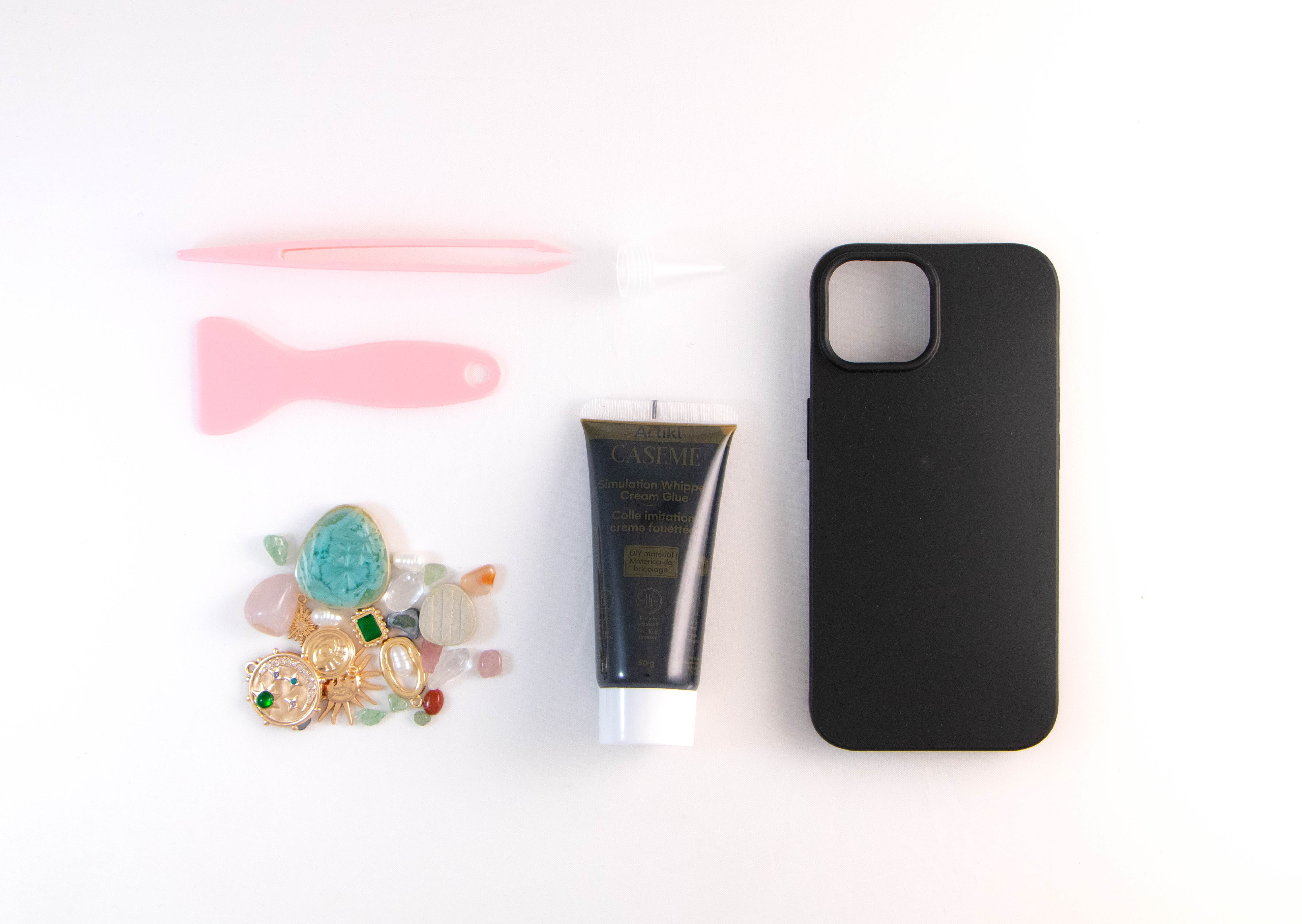 DIY Phone Case Kit Jewelry Box for iPhone 15/14/13