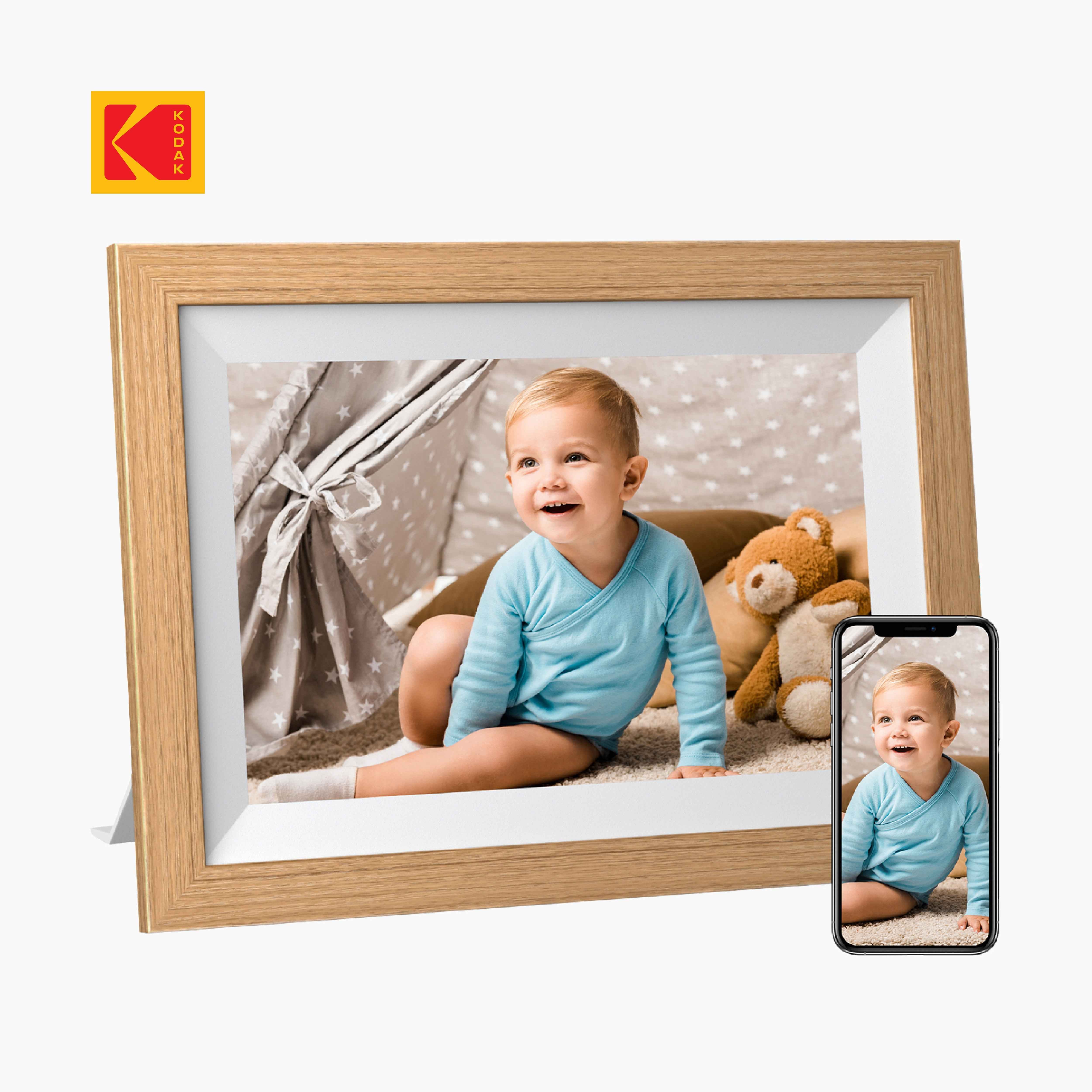 Wood Digital Photo Frame 10.1