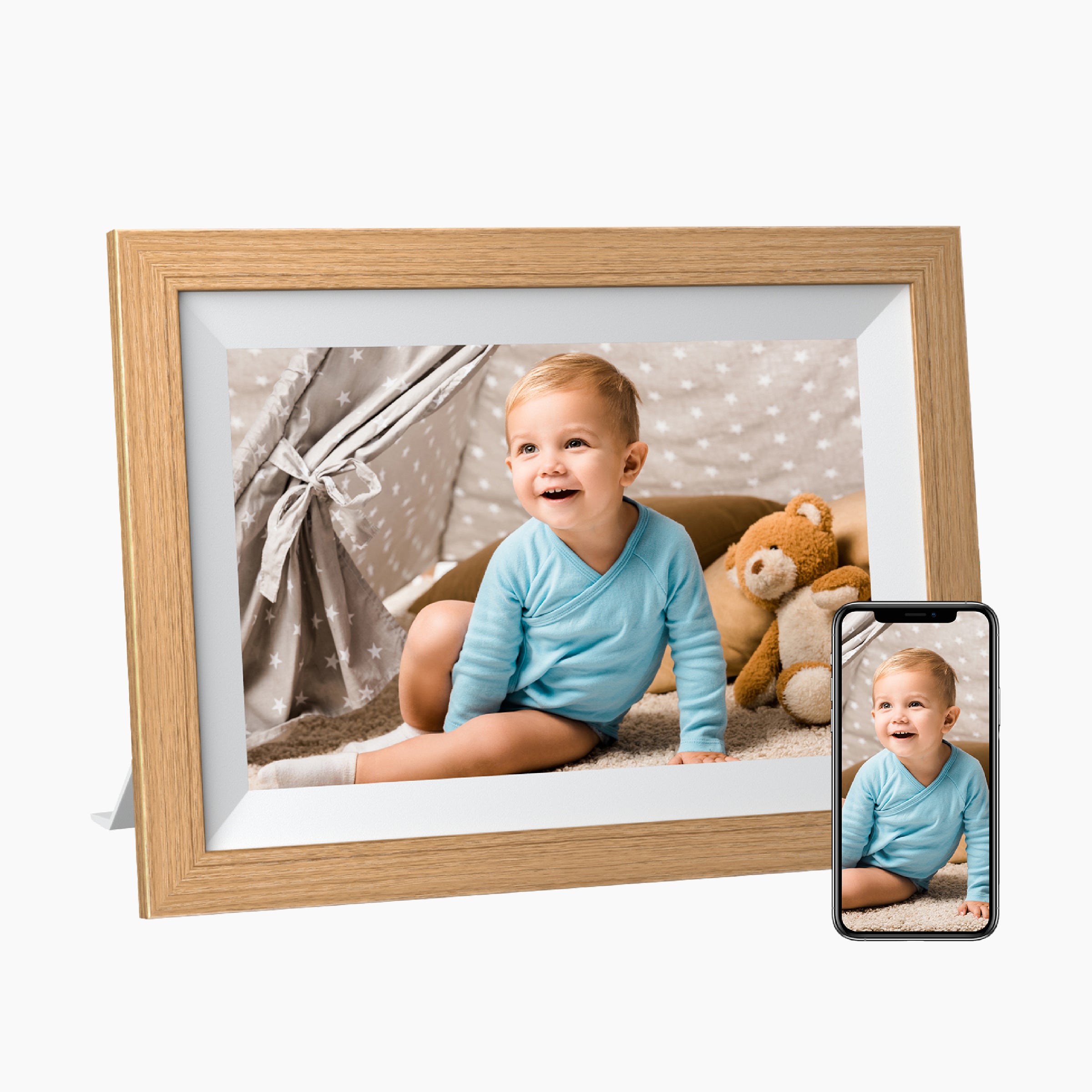 Kodak Classic Wood Digital Photo Frame 10.1"