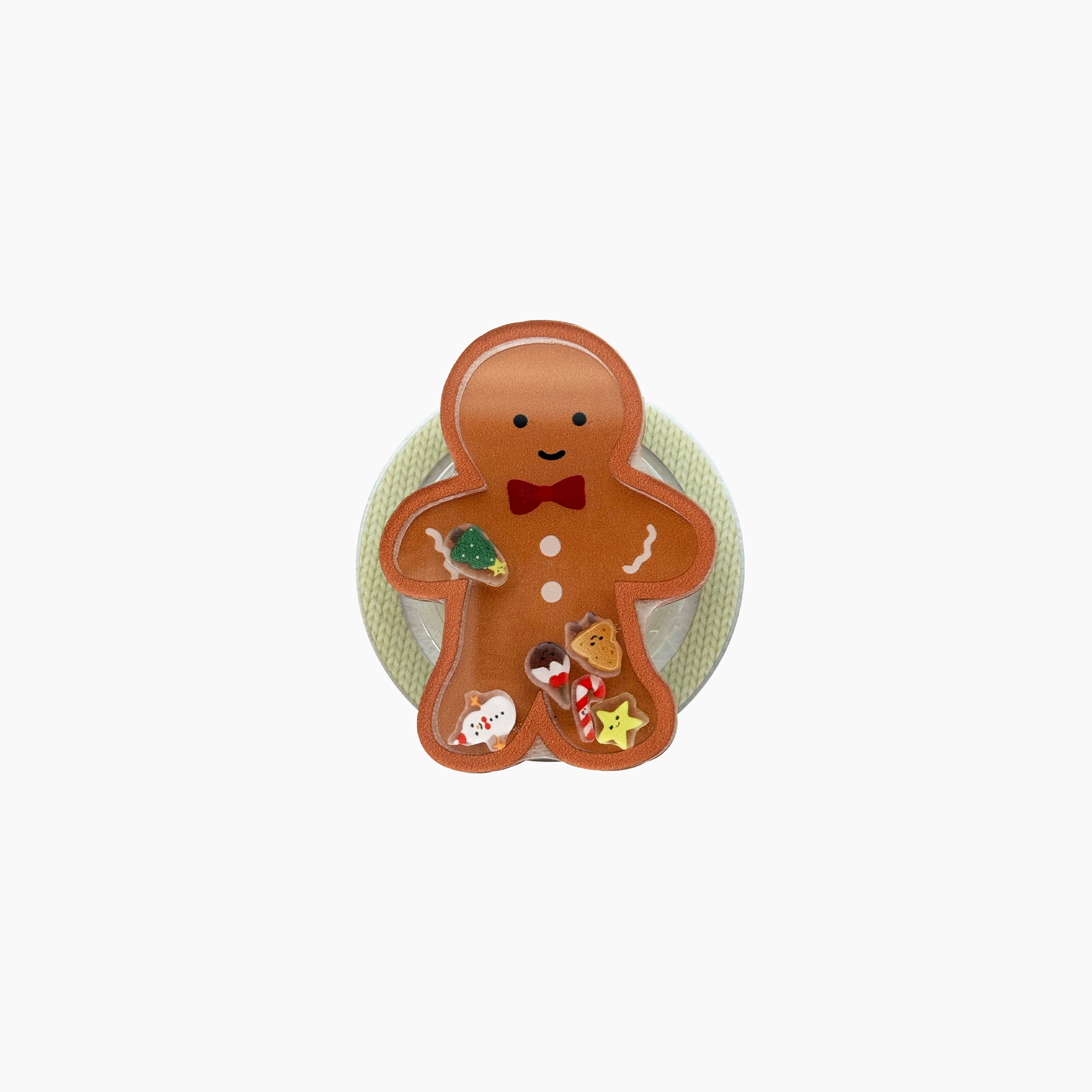 MagSafe Compatible Shaker Pop Grip - Gingerbread